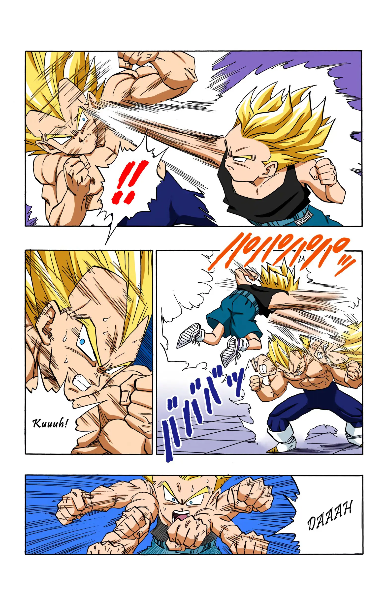 DBZ Majin Buu Saga Colored Manga, chapter 429, page 7