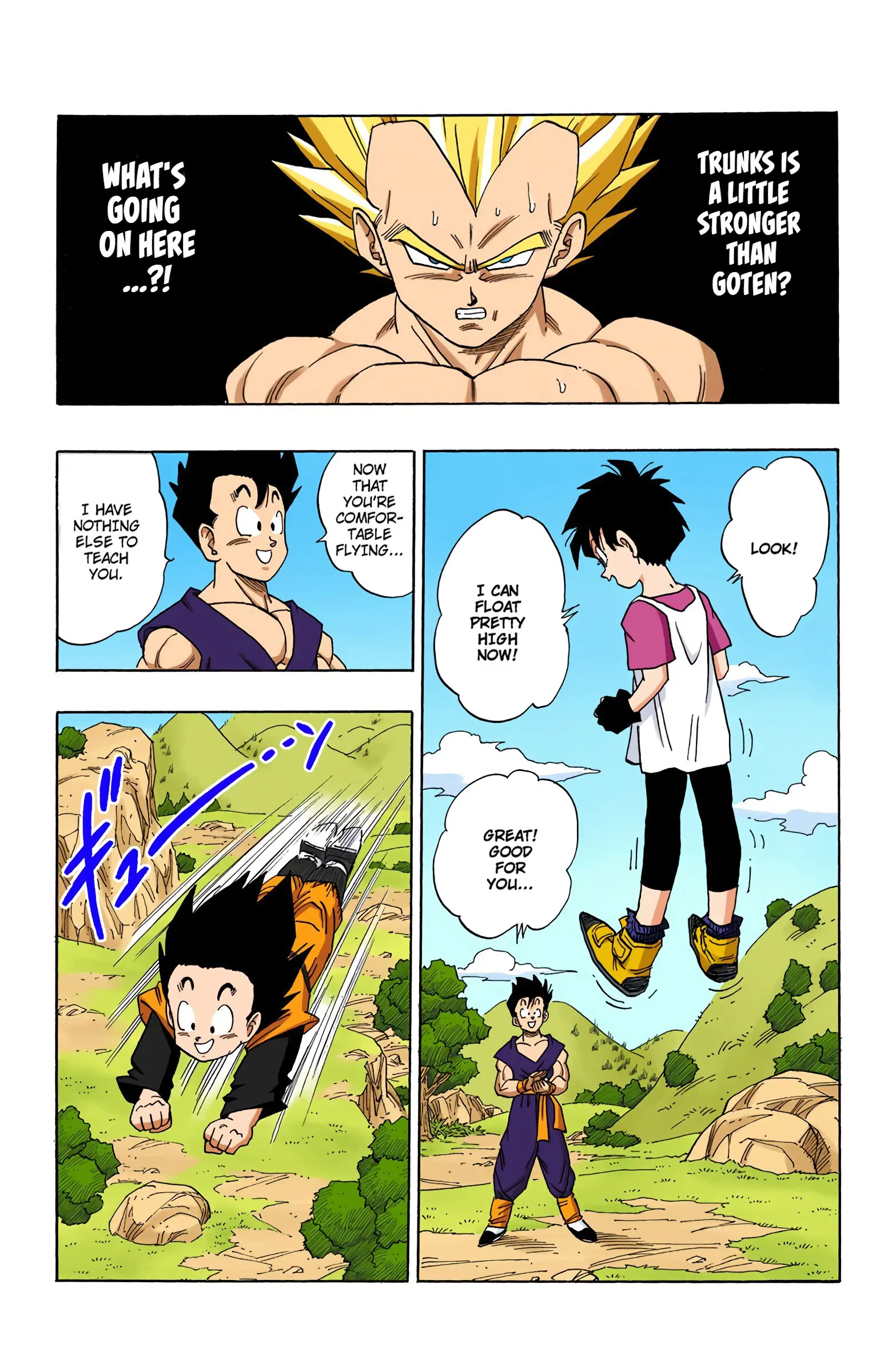 DBZ Majin Buu Saga Colored Manga, chapter 429, page 10