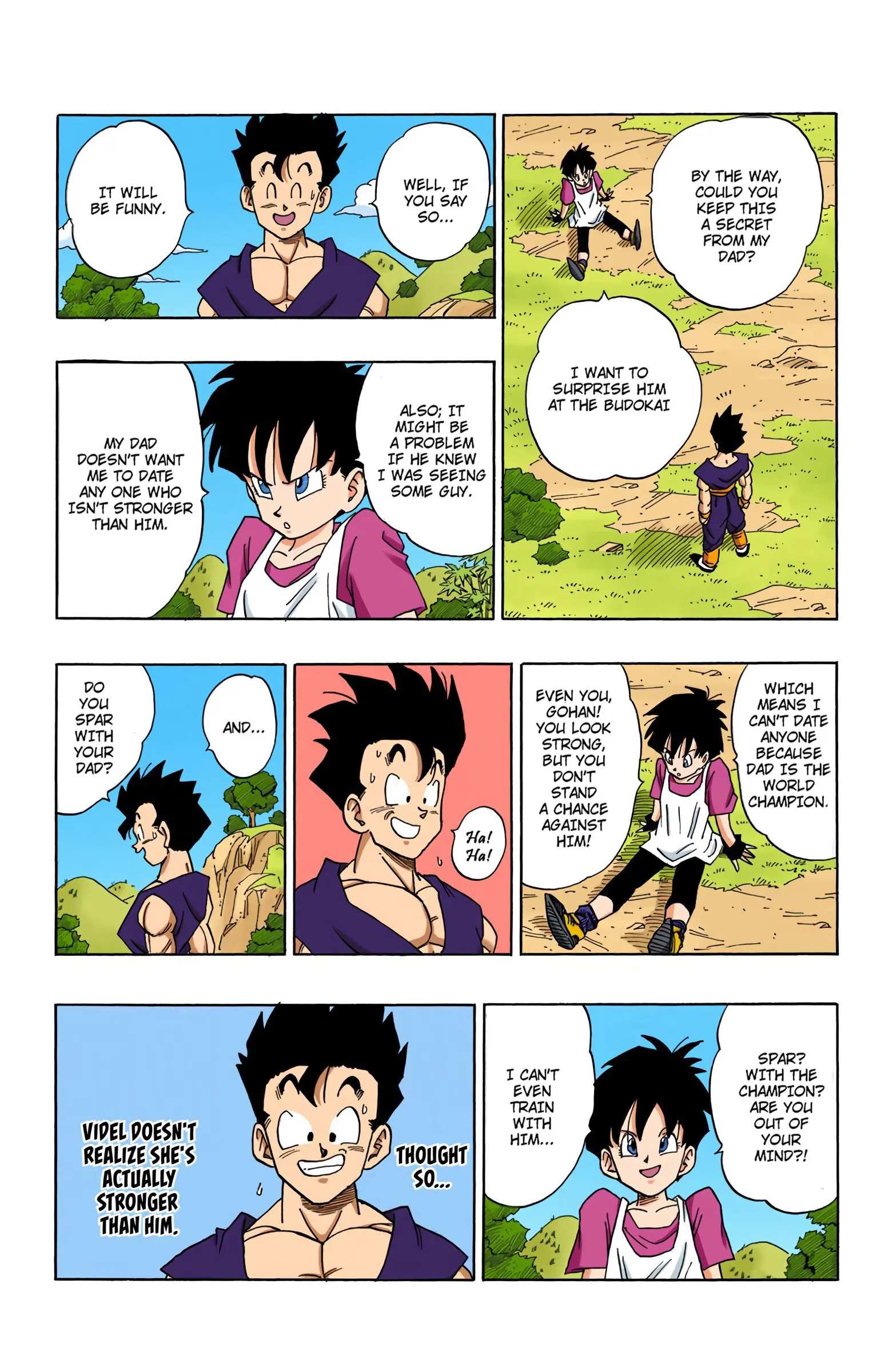 DBZ Majin Buu Saga Colored Manga, chapter 429, page 12