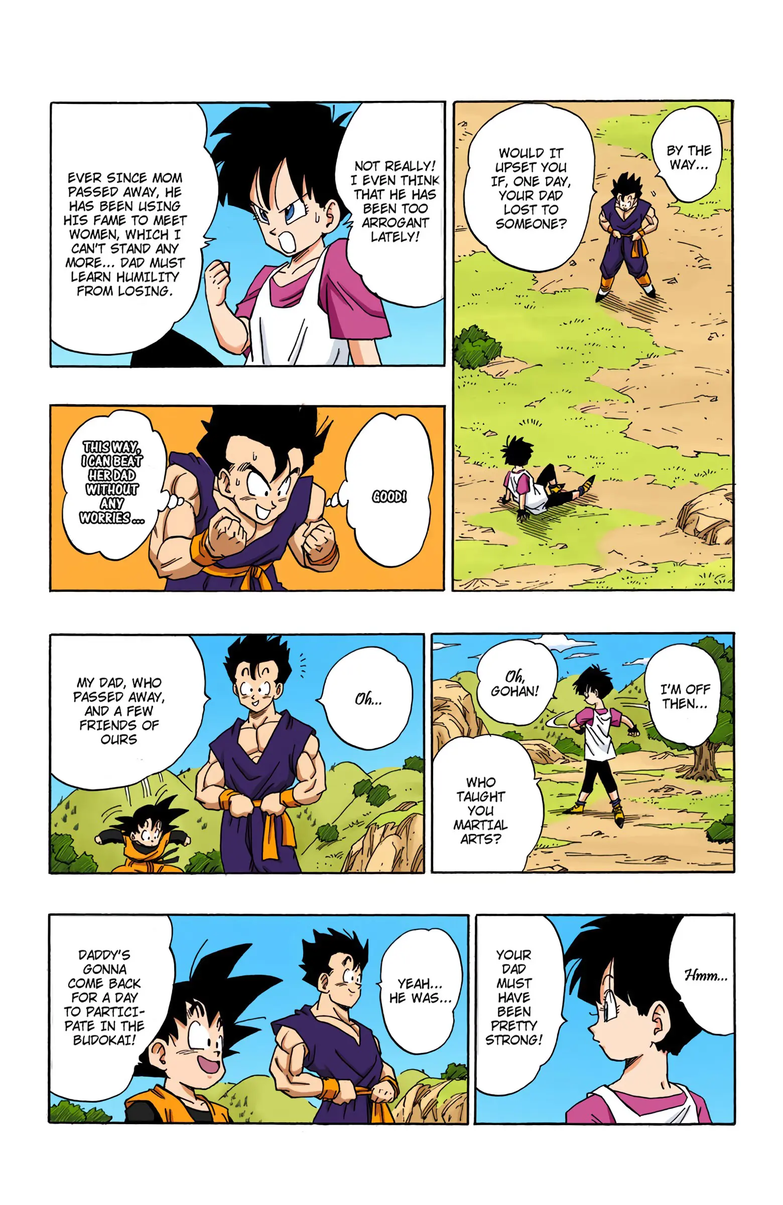 DBZ Majin Buu Saga Colored Manga, chapter 429, page 13