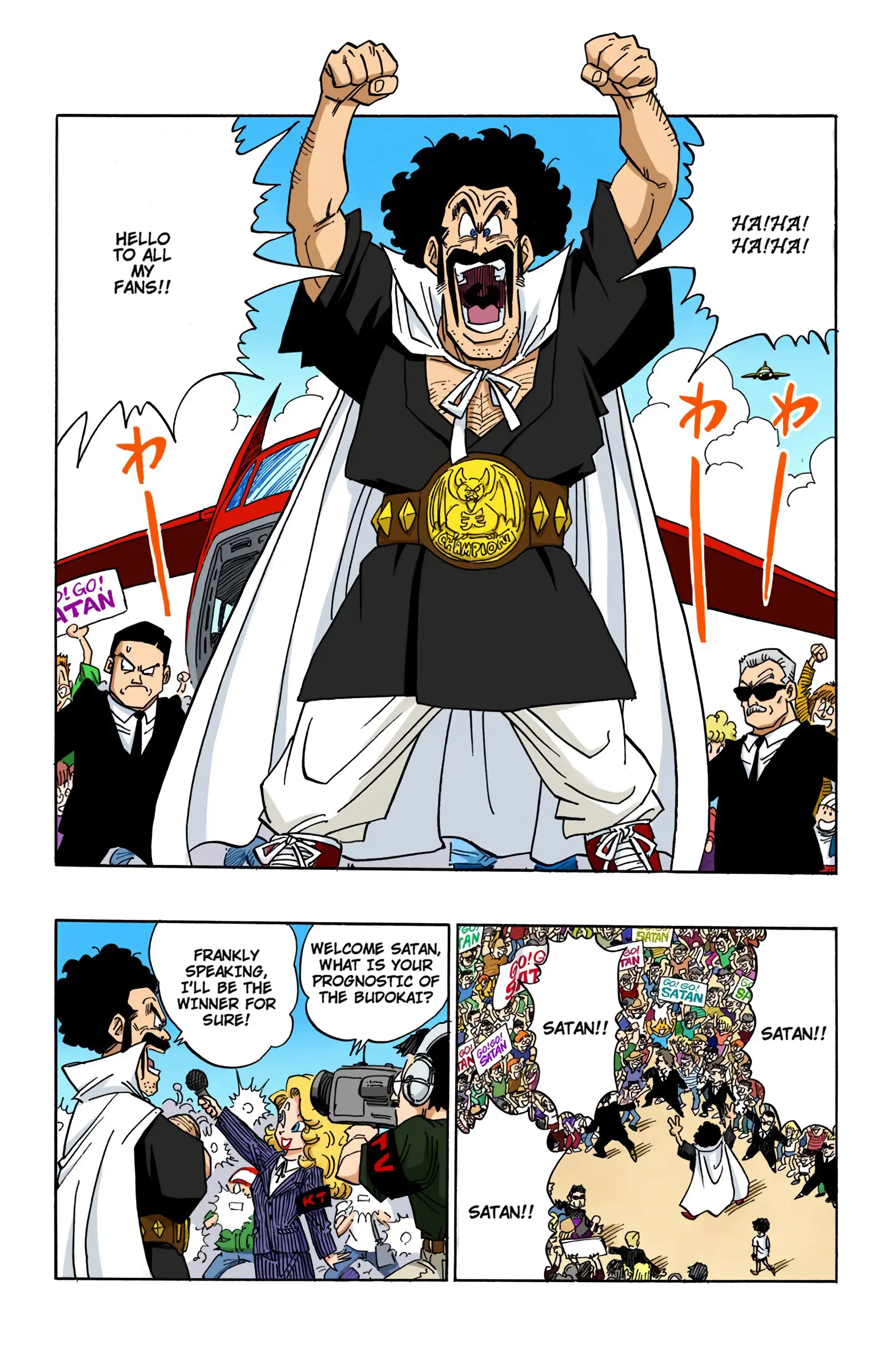 DBZ Majin Buu Saga Colored Manga, chapter 430, page 9