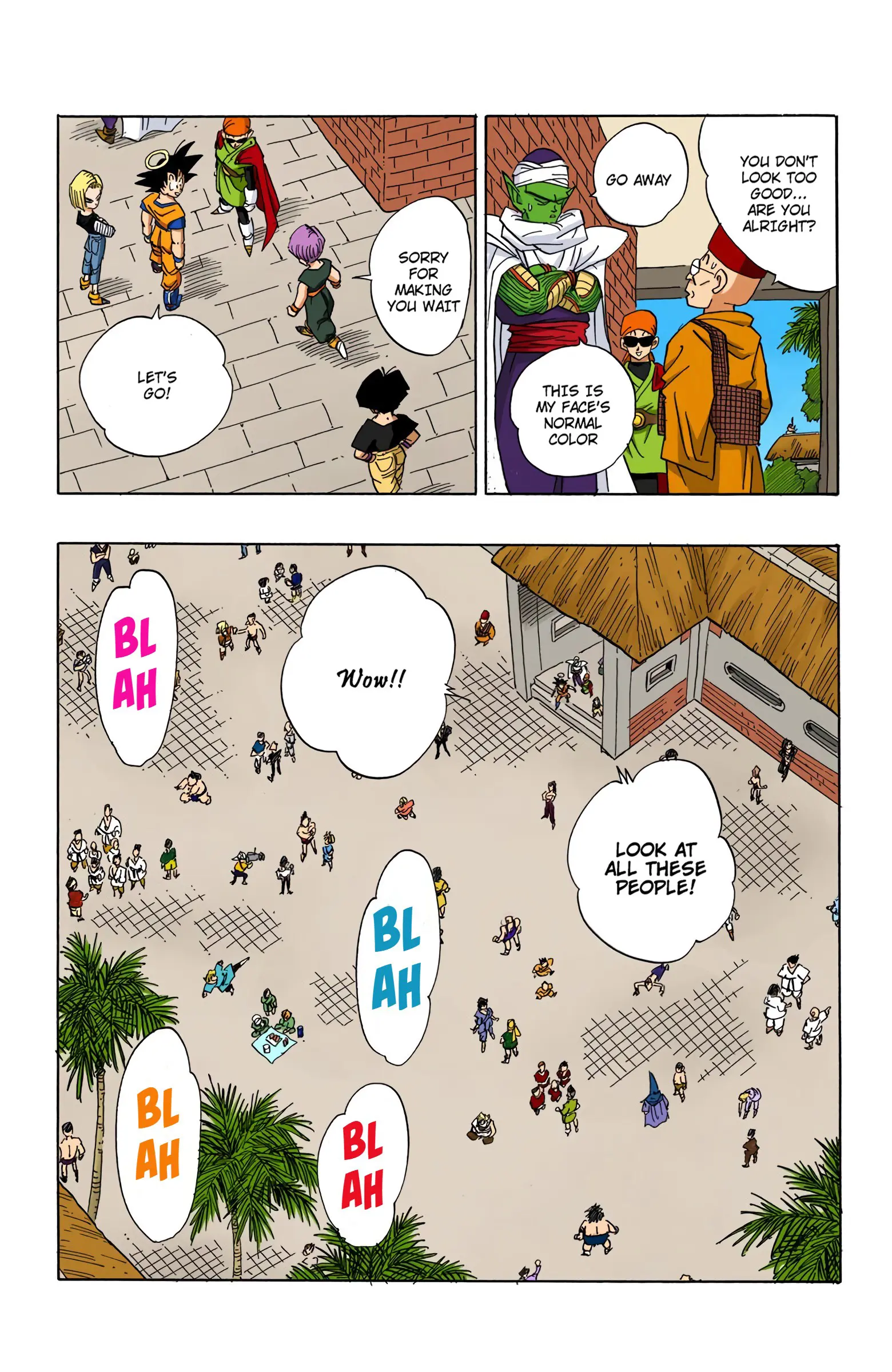 DBZ Majin Buu Saga Colored Manga, chapter 431, page 5