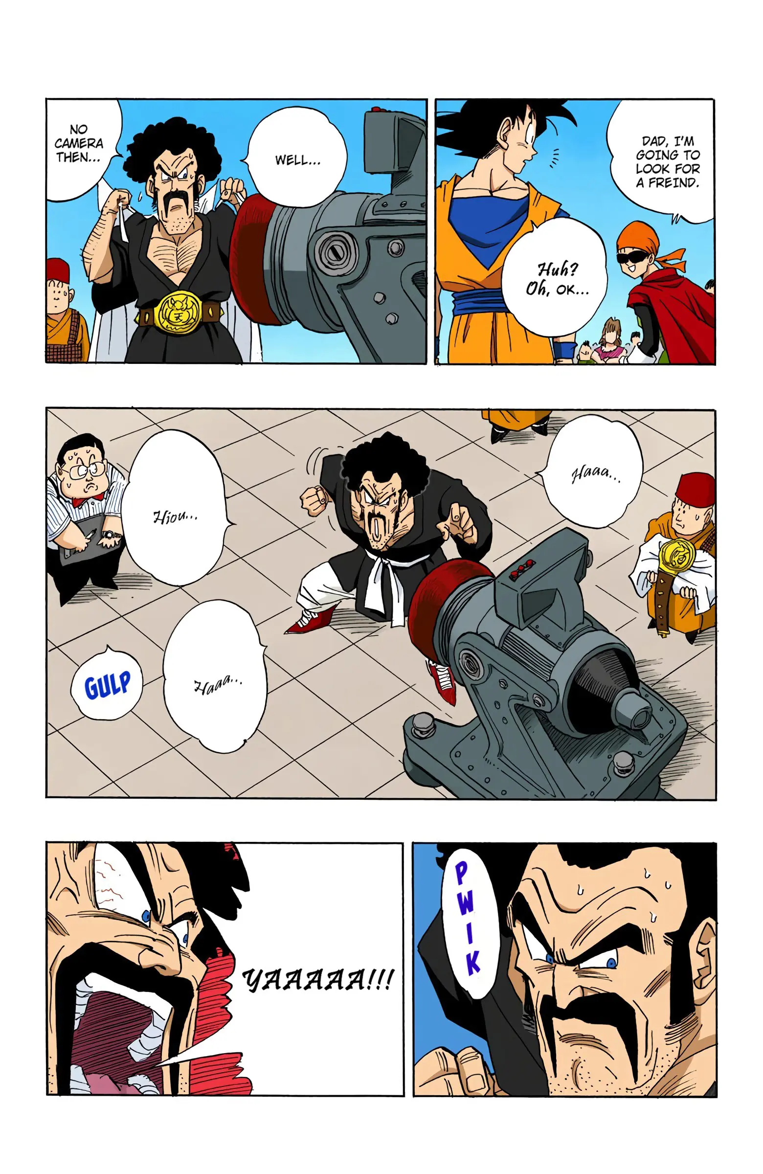 DBZ Majin Buu Saga Colored Manga, chapter 431, page 10