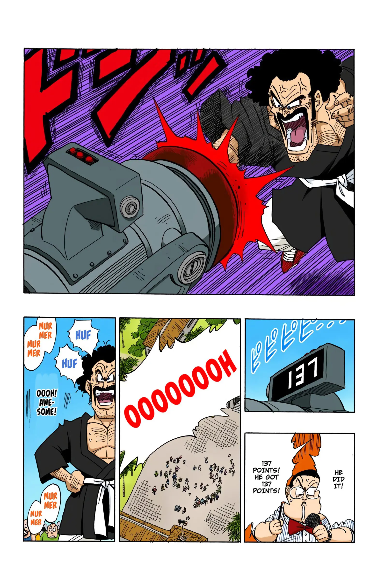 DBZ Majin Buu Saga Colored Manga, chapter 431, page 11