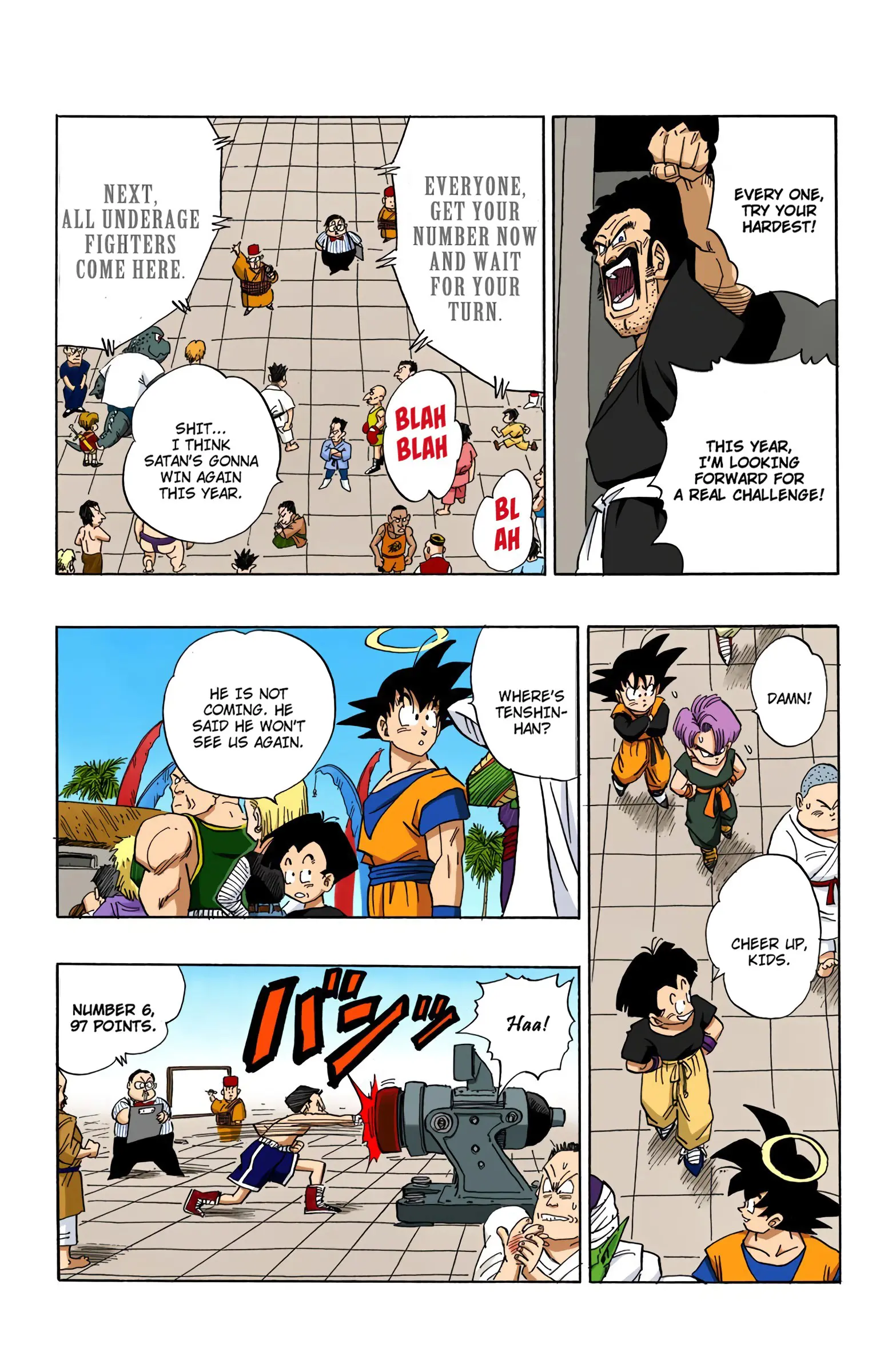 DBZ Majin Buu Saga Colored Manga, chapter 431, page 12