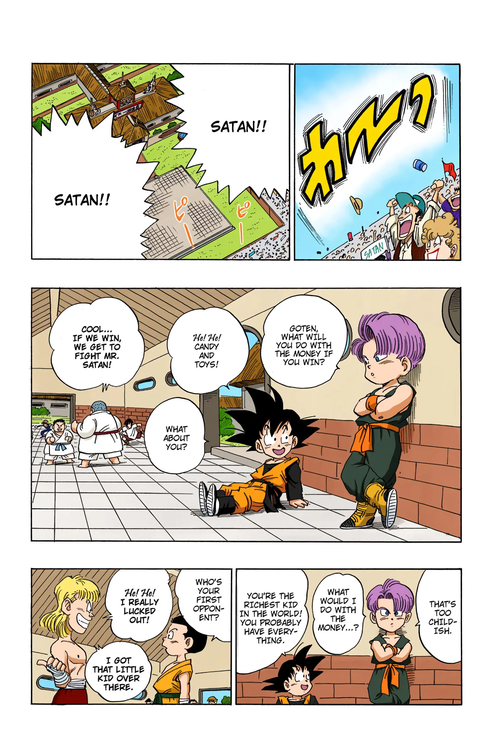 DBZ Majin Buu Saga Colored Manga, chapter 432, page 9