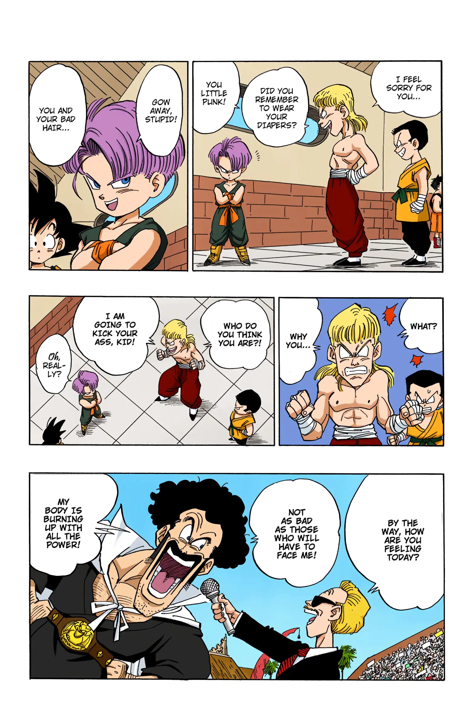 DBZ Majin Buu Saga Colored Manga, chapter 432, page 10