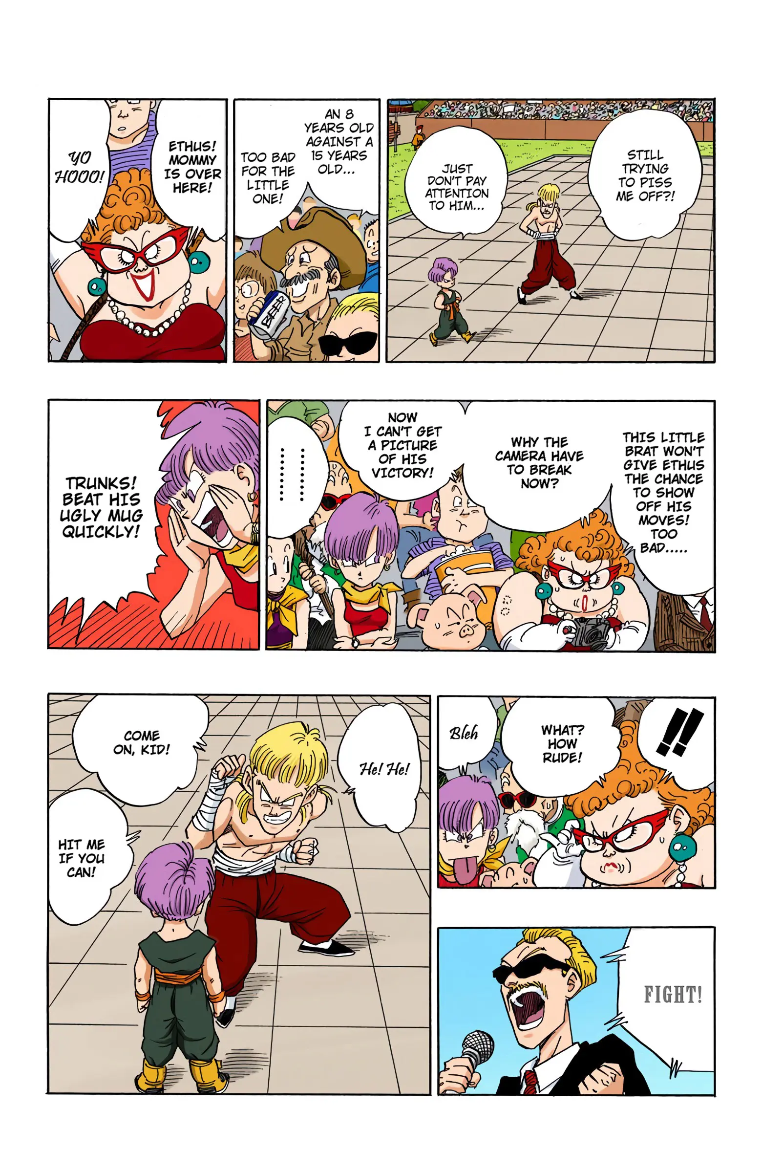 DBZ Majin Buu Saga Colored Manga, chapter 432, page 13