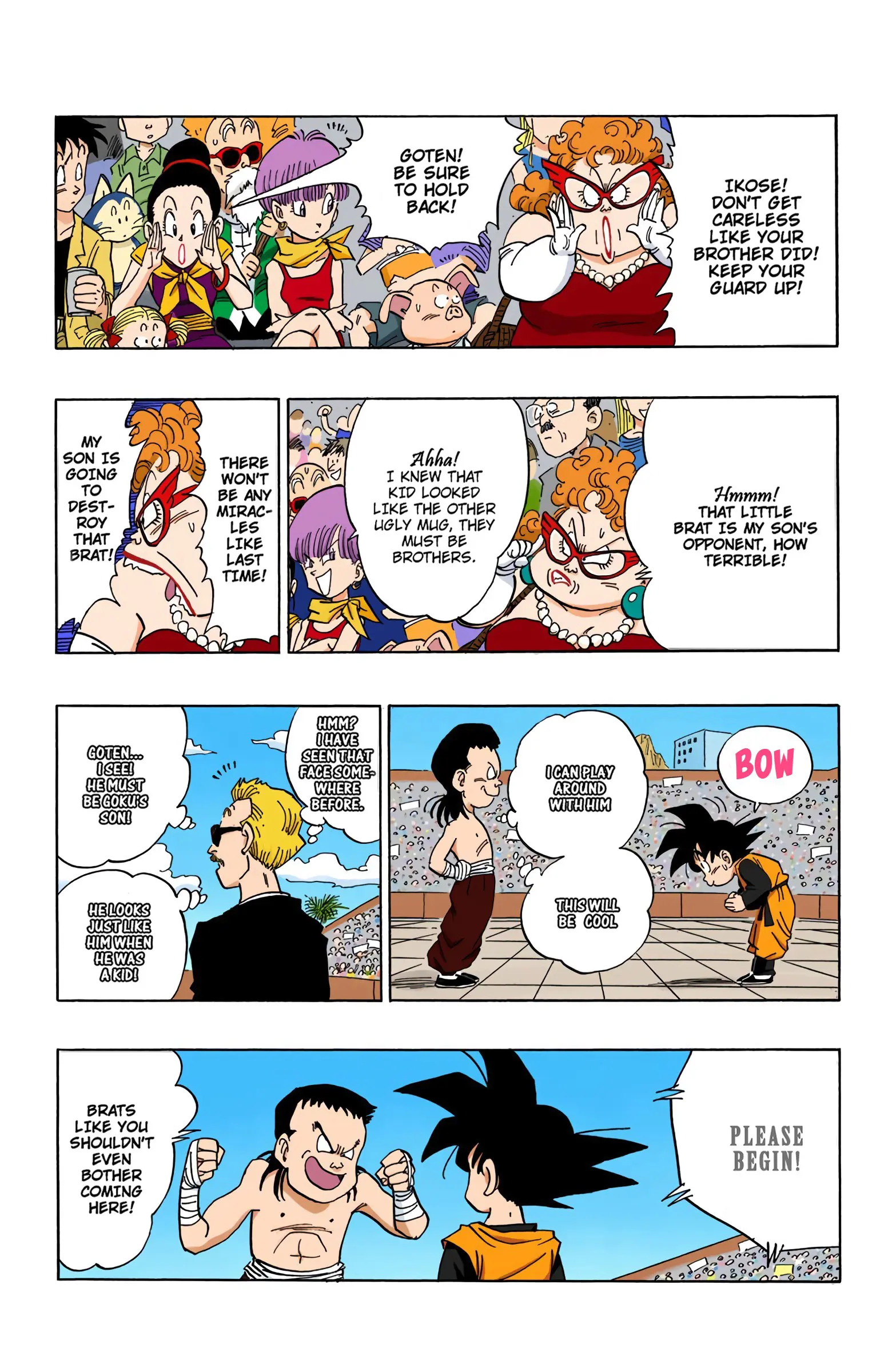 DBZ Majin Buu Saga Colored Manga, chapter 433, page 2