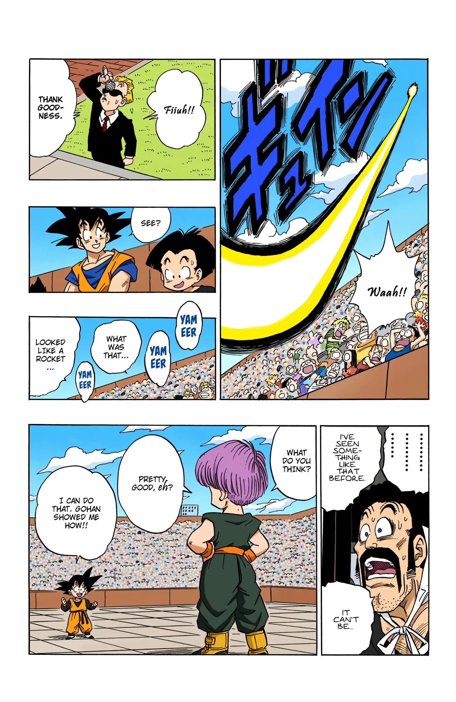 DBZ Majin Buu Saga Colored Manga, chapter 434, page 7