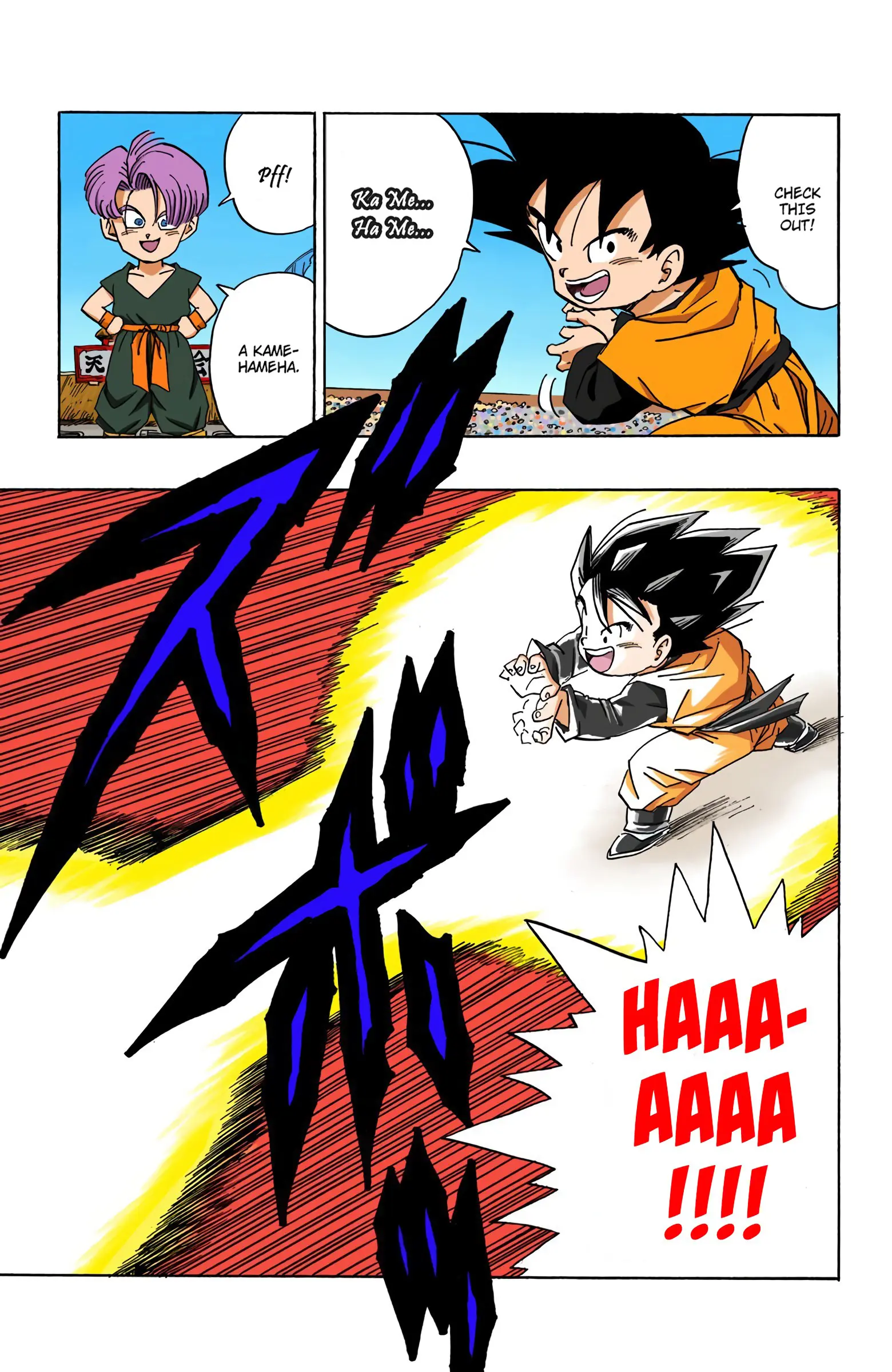 DBZ Majin Buu Saga Colored Manga, chapter 434, page 8