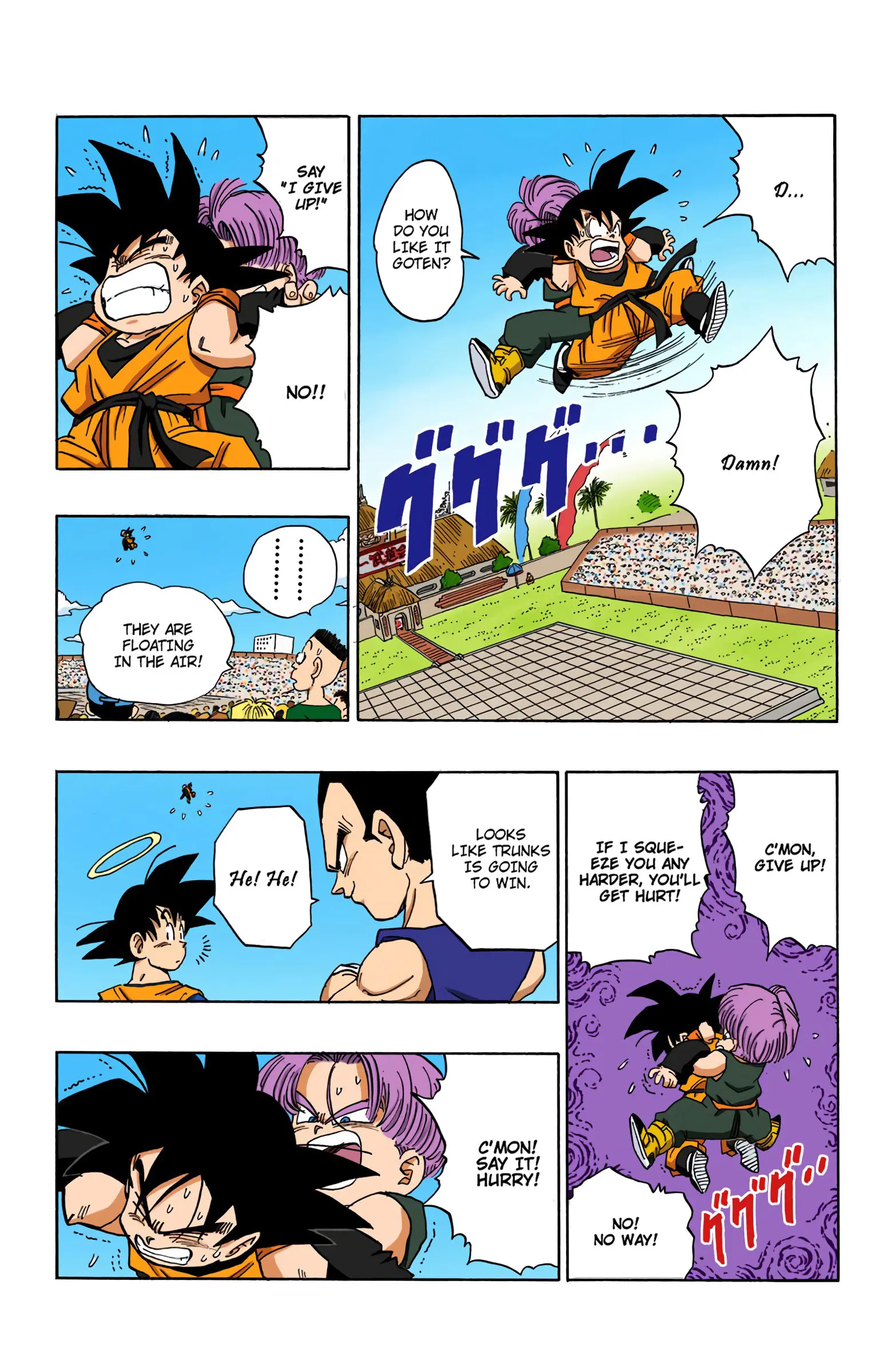 DBZ Majin Buu Saga Colored Manga, chapter 434, page 12