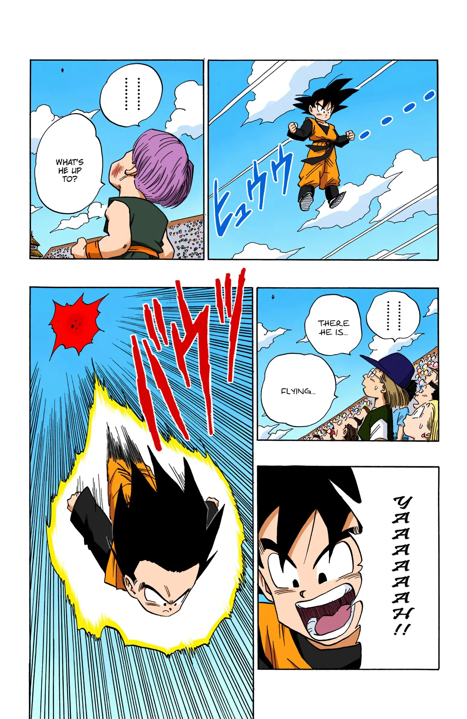DBZ Majin Buu Saga Colored Manga, chapter 435, page 6