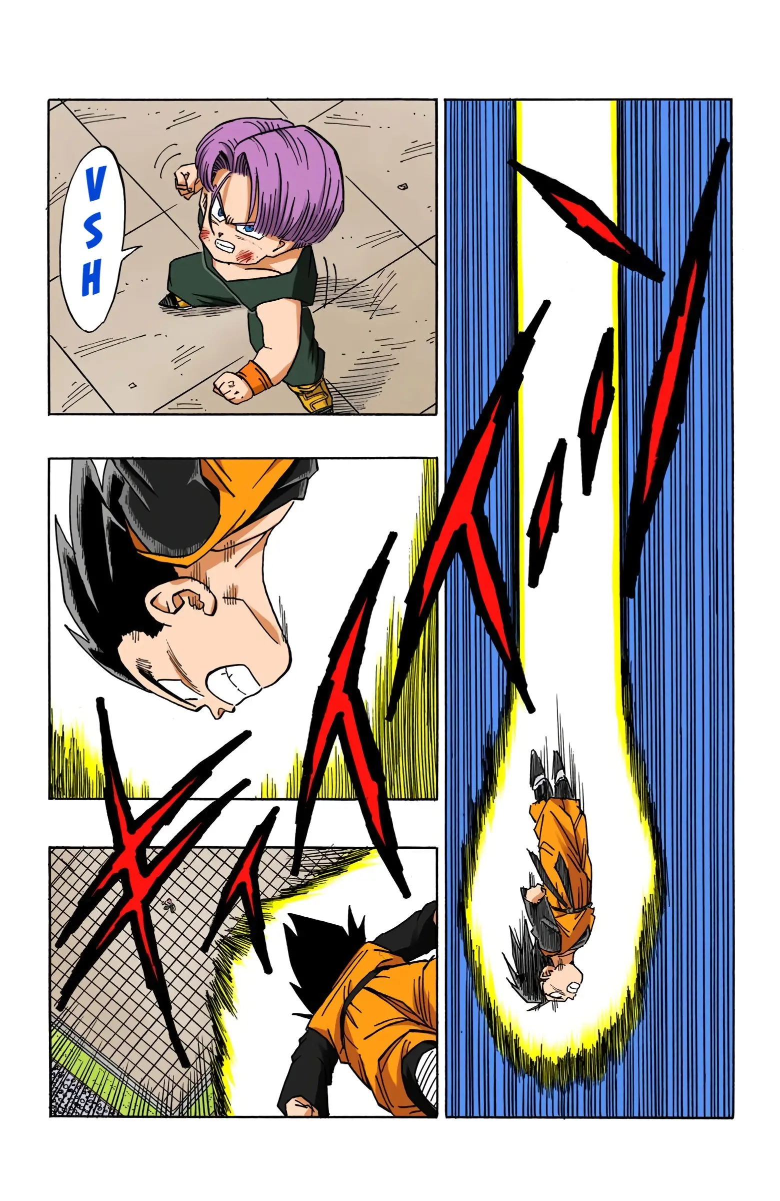 DBZ Majin Buu Saga Colored Manga, chapter 435, page 7