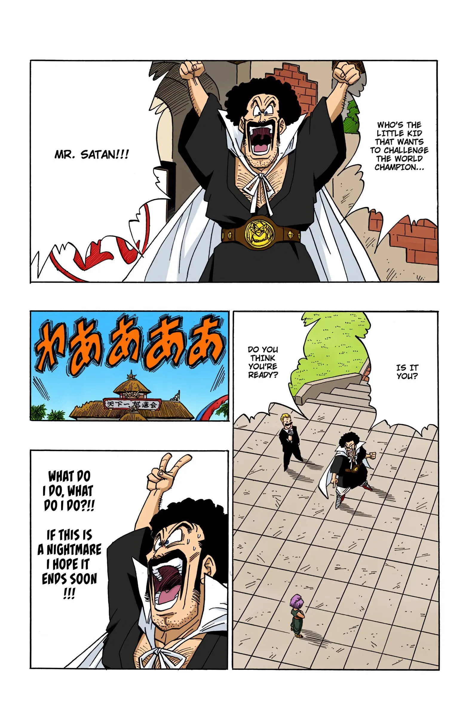 DBZ Majin Buu Saga Colored Manga, chapter 436, page 3