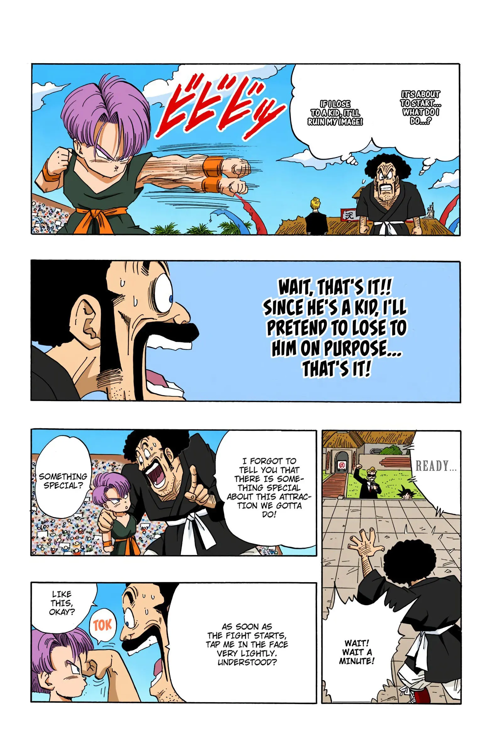 DBZ Majin Buu Saga Colored Manga, chapter 436, page 11