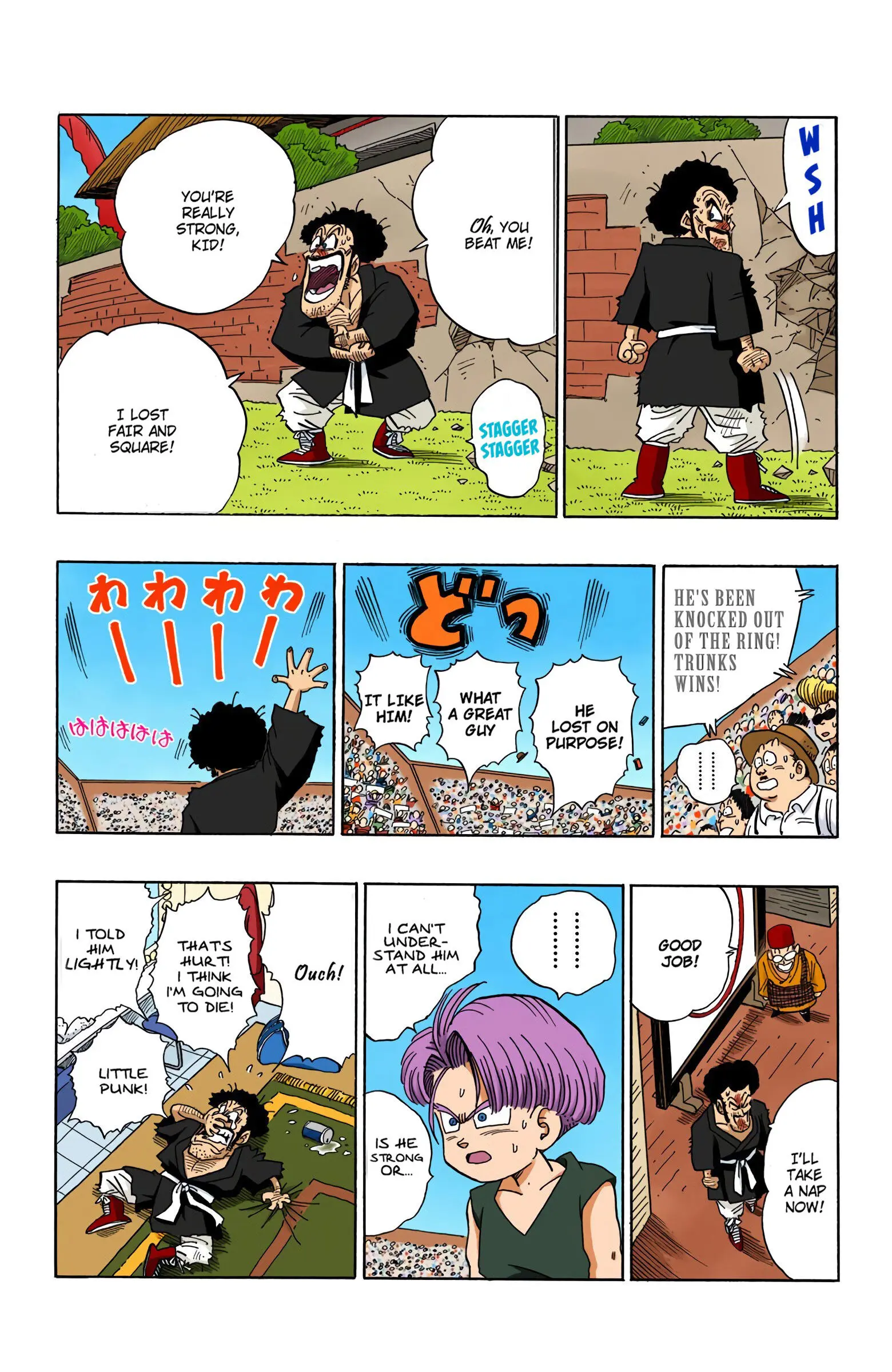 DBZ Majin Buu Saga Colored Manga, chapter 436, page 15