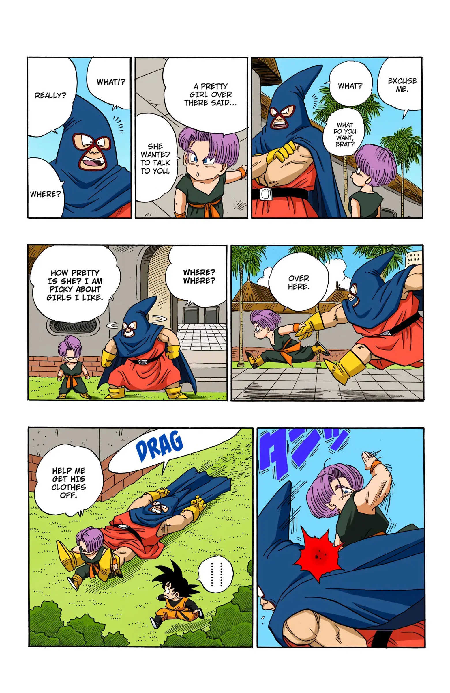 DBZ Majin Buu Saga Colored Manga, chapter 437, page 6