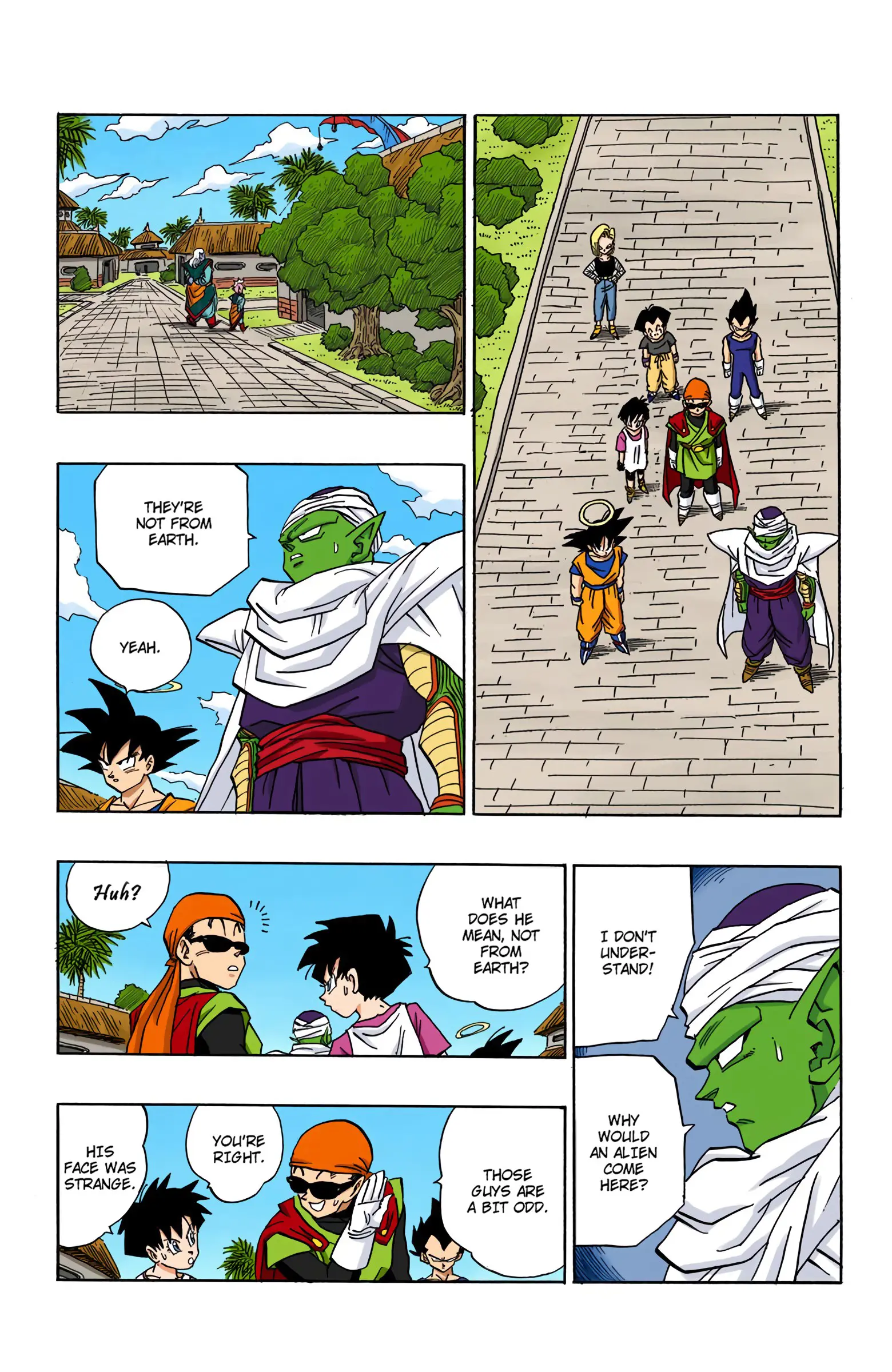 DBZ Majin Buu Saga Colored Manga, chapter 438, page 2