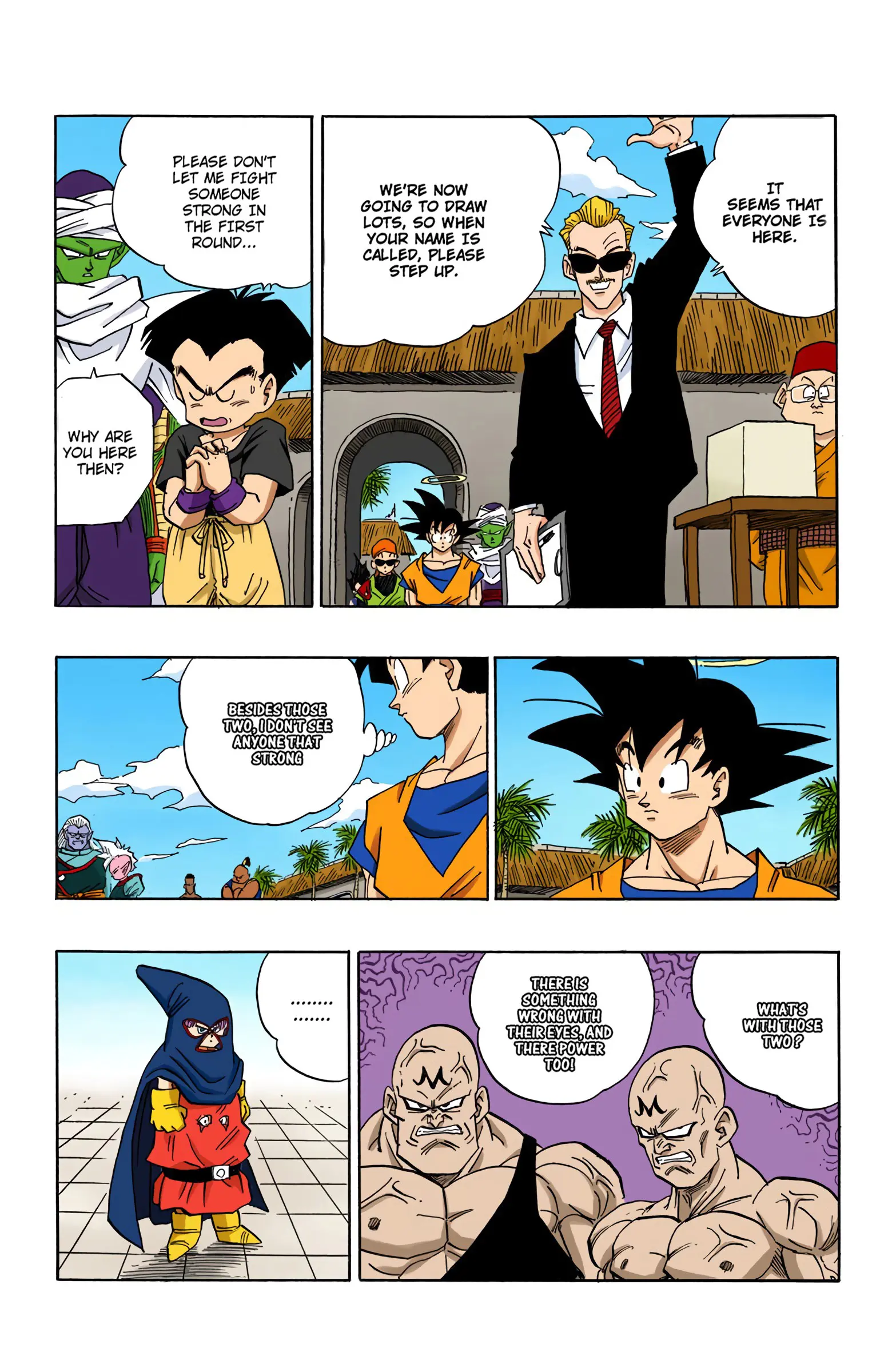 DBZ Majin Buu Saga Colored Manga, chapter 438, page 4