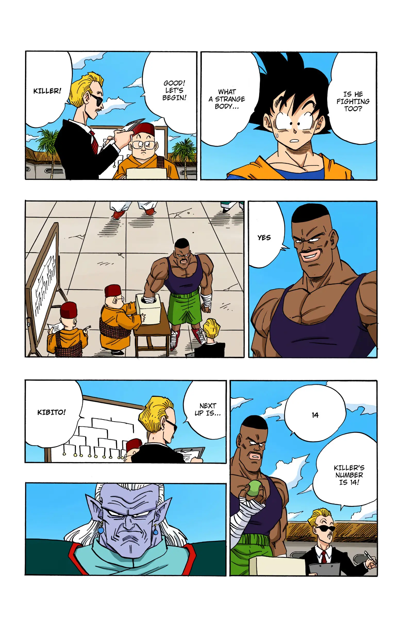 DBZ Majin Buu Saga Colored Manga, chapter 438, page 5