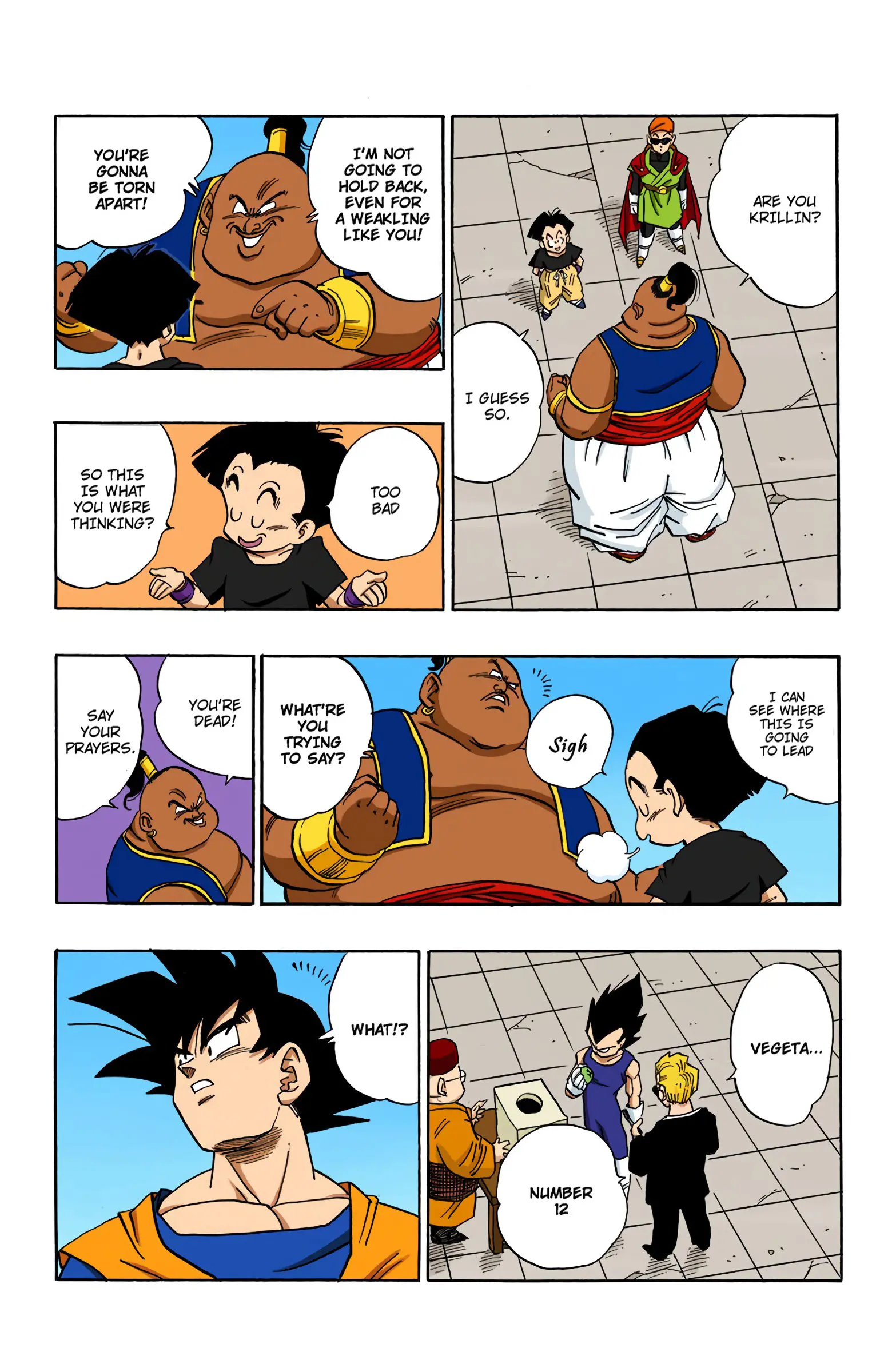 DBZ Majin Buu Saga Colored Manga, chapter 438, page 10