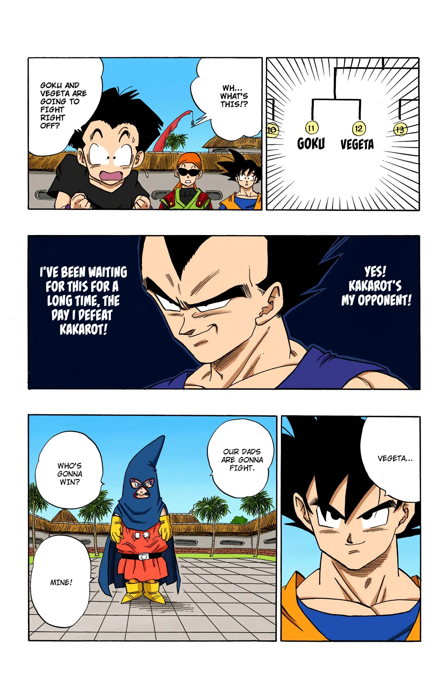 DBZ Majin Buu Saga Colored Manga, chapter 438, page 11
