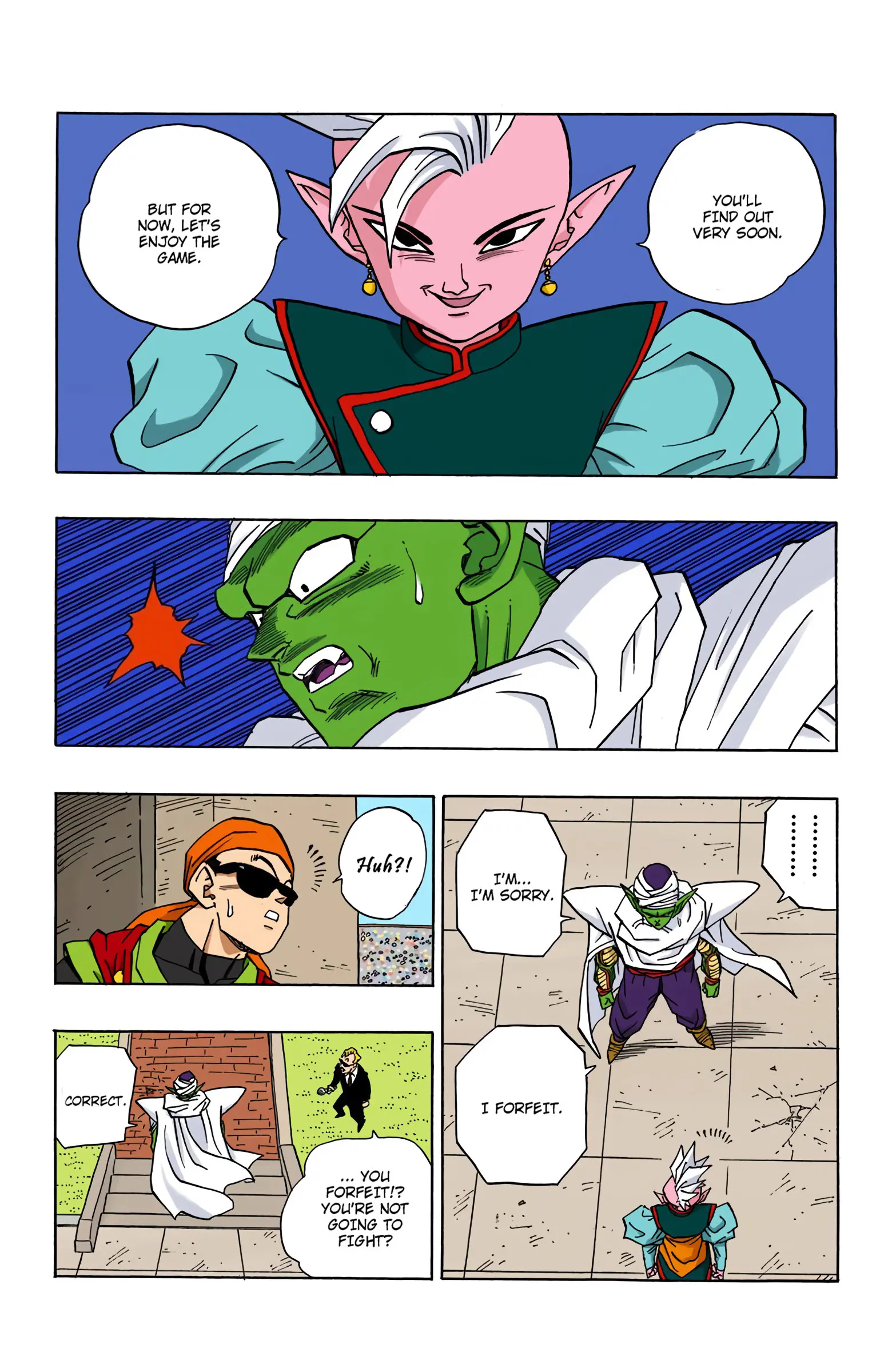 DBZ Majin Buu Saga Colored Manga, chapter 439, page 11
