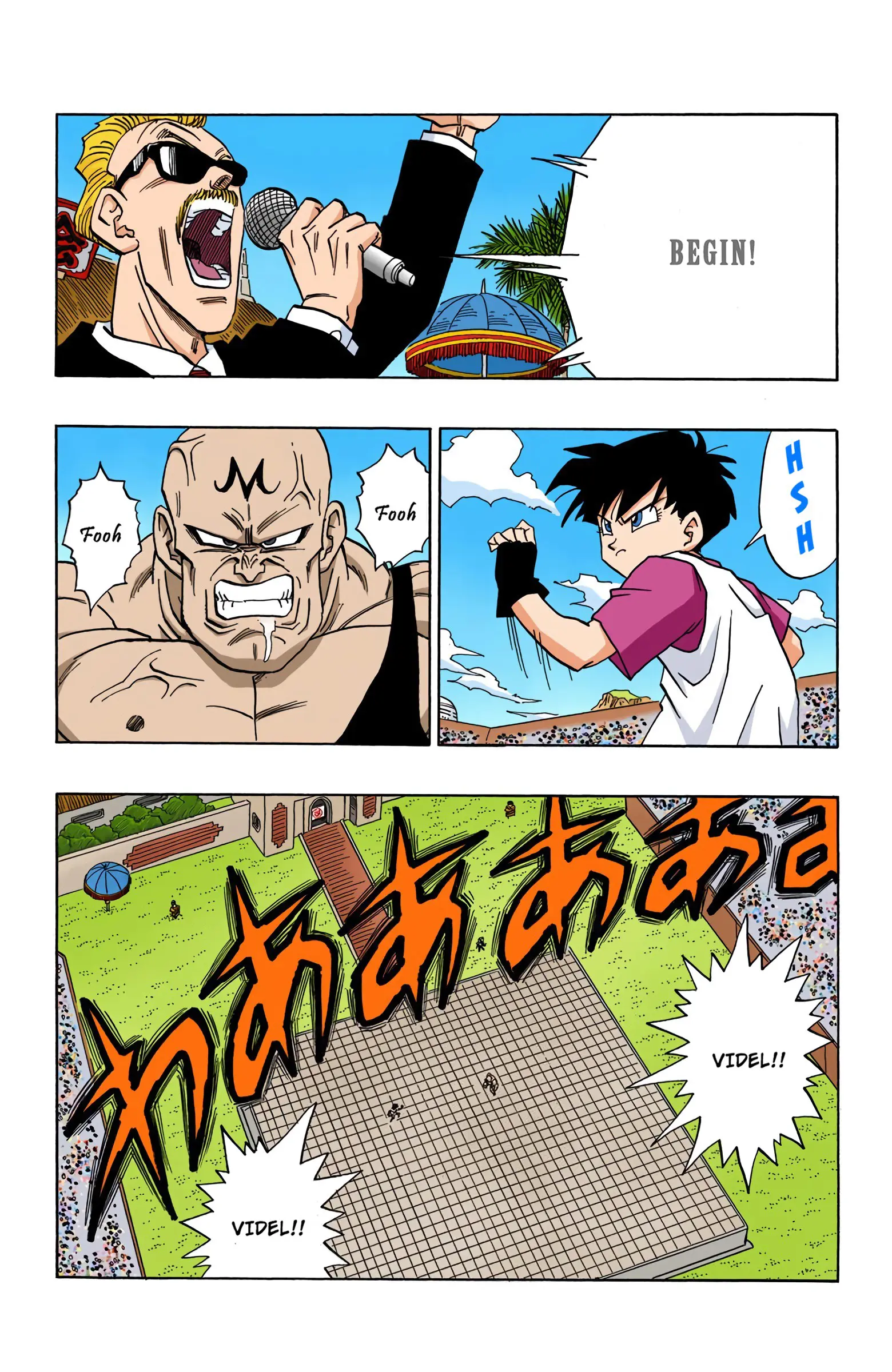 DBZ Majin Buu Saga Colored Manga, chapter 440, page 3