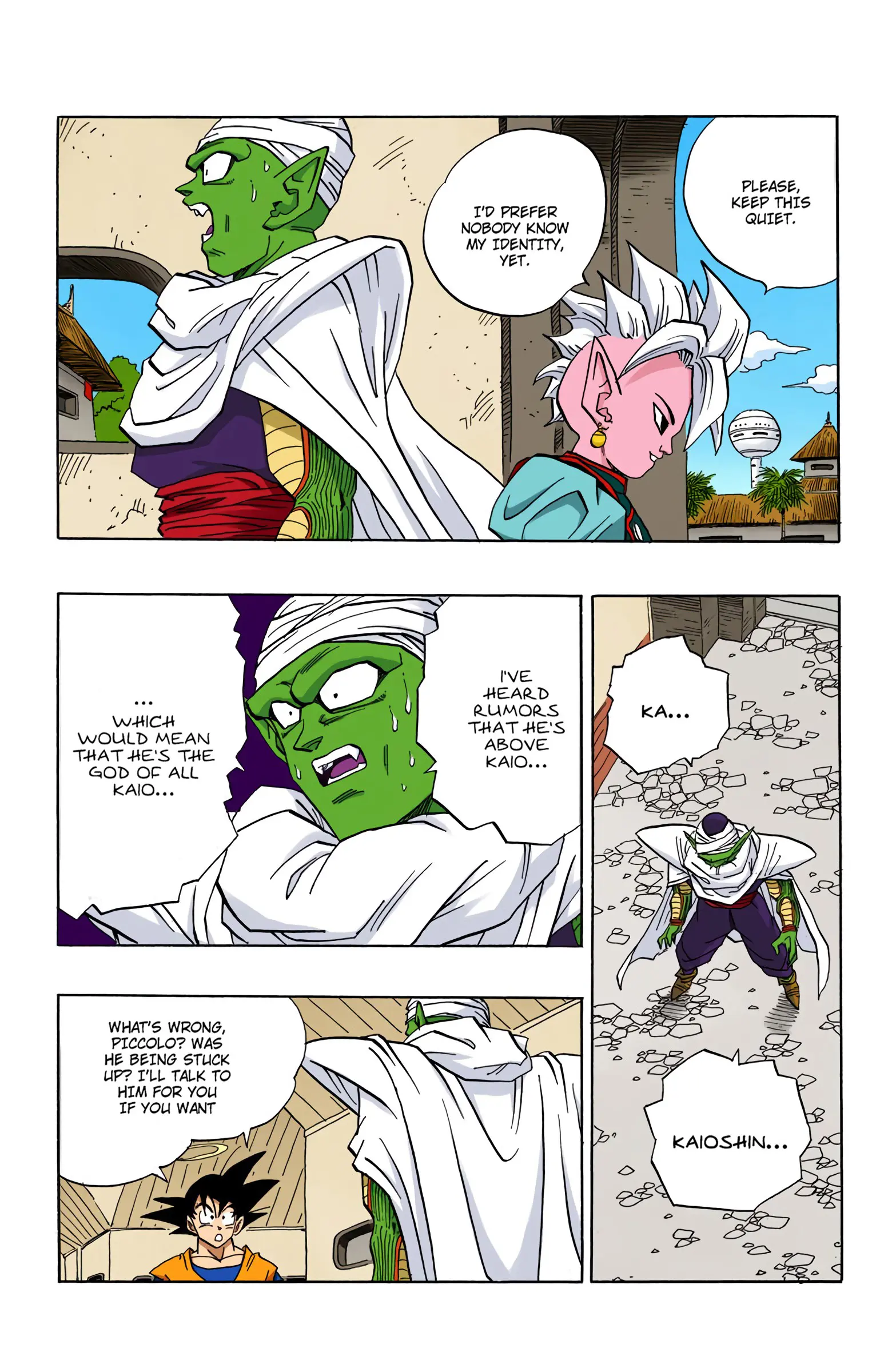 DBZ Majin Buu Saga Colored Manga, chapter 440, page 6