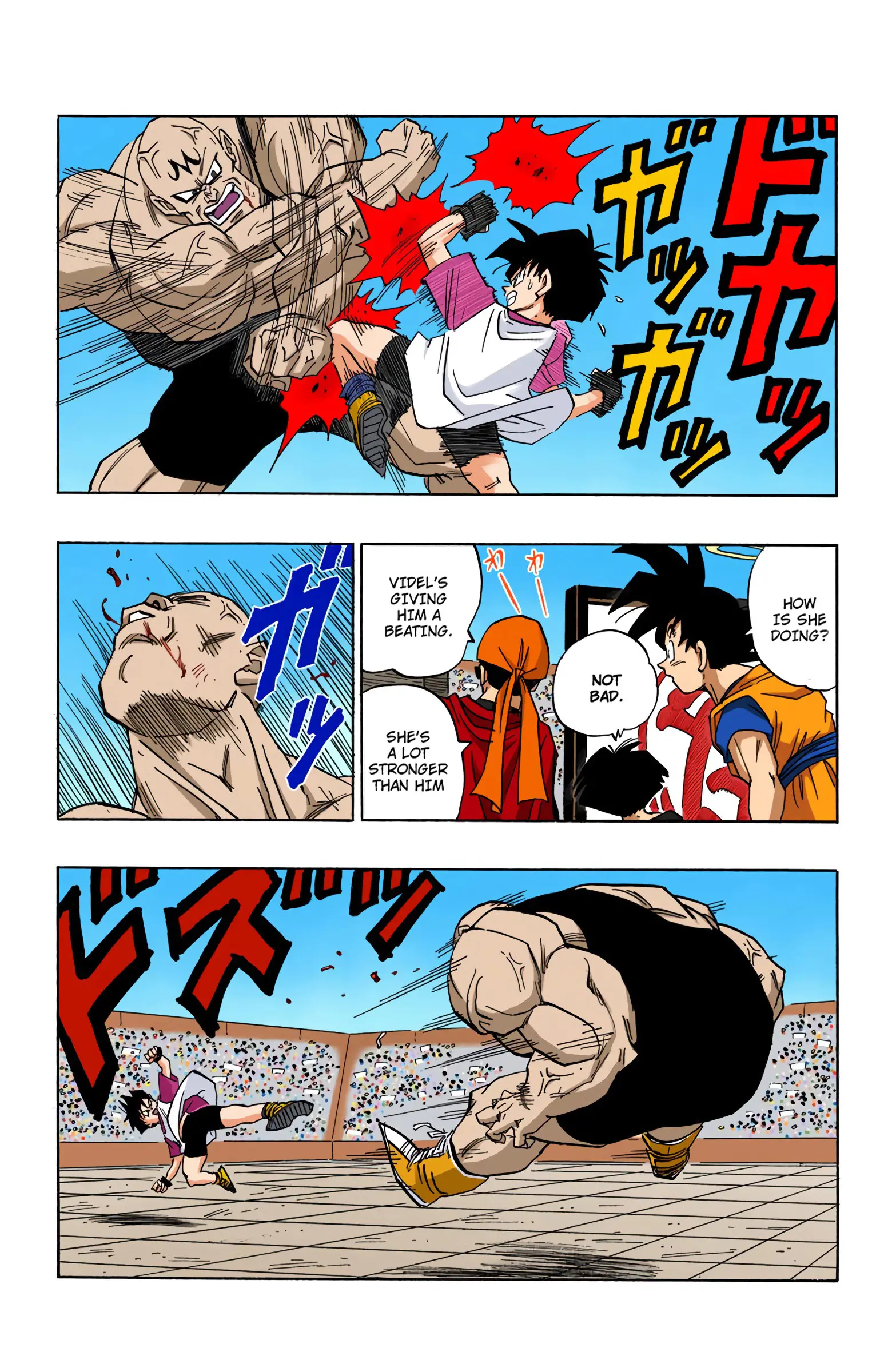 DBZ Majin Buu Saga Colored Manga, chapter 440, page 9