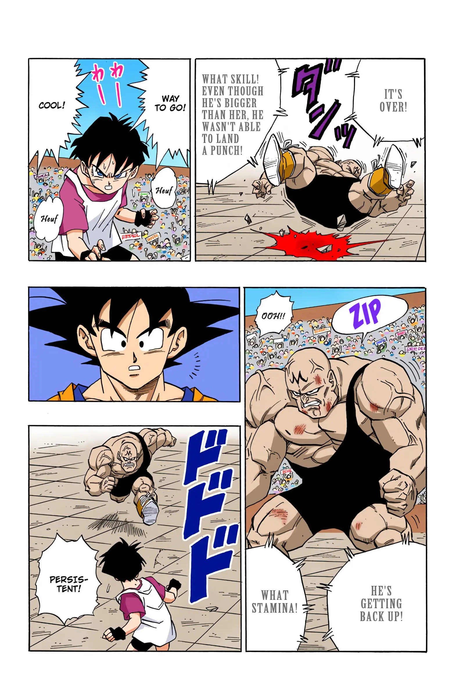 DBZ Majin Buu Saga Colored Manga, chapter 440, page 10