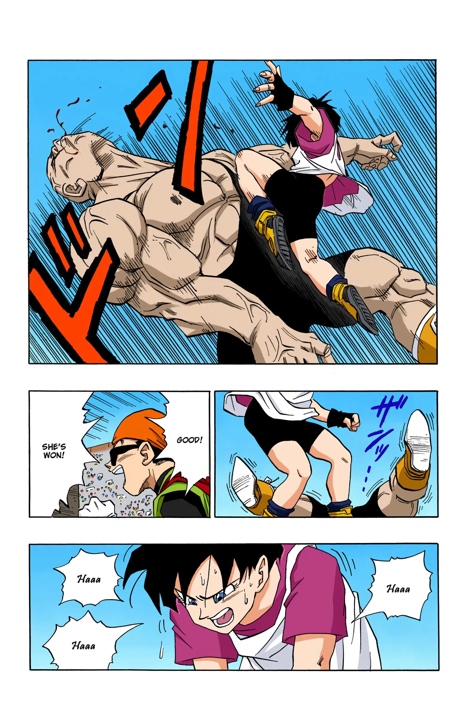 DBZ Majin Buu Saga Colored Manga, chapter 440, page 12