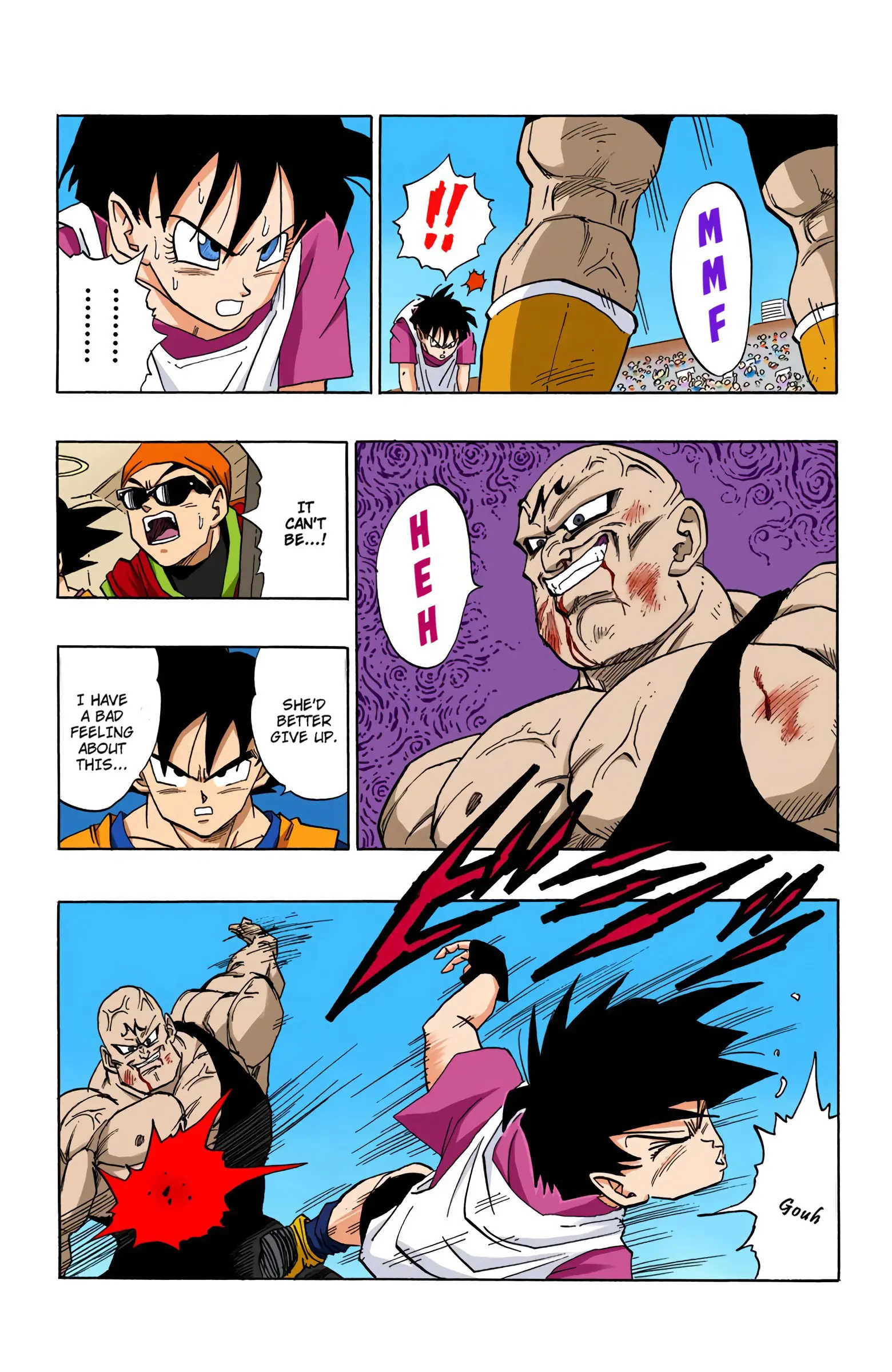 DBZ Majin Buu Saga Colored Manga, chapter 440, page 13