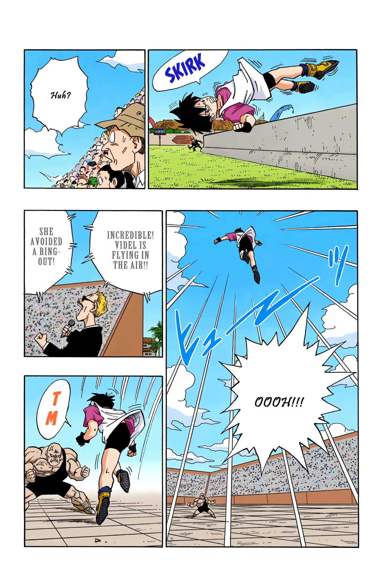 DBZ Majin Buu Saga Colored Manga, chapter 441, page 3