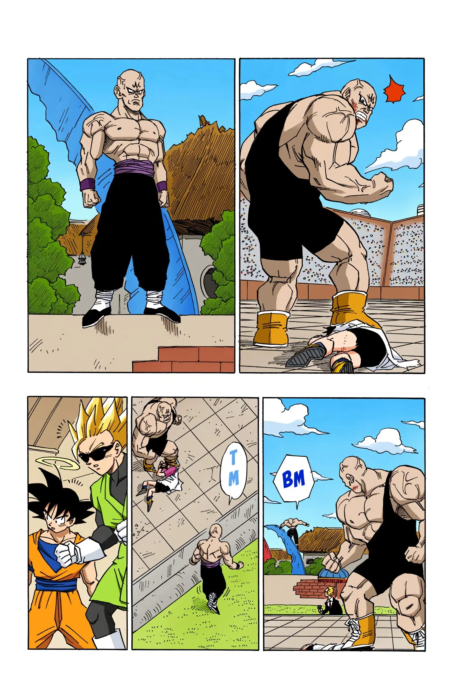 DBZ Majin Buu Saga Colored Manga, chapter 442, page 8