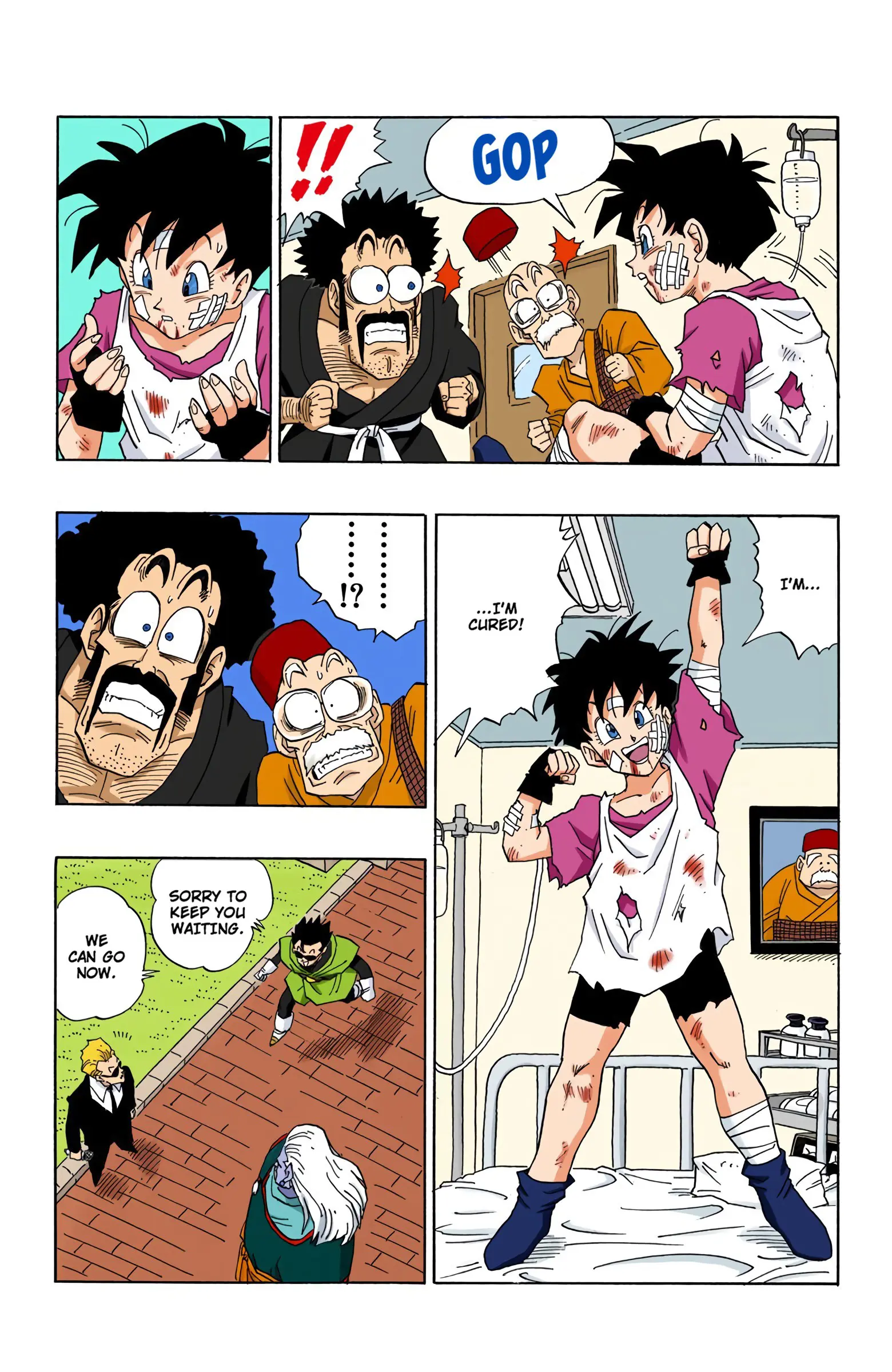 DBZ Majin Buu Saga Colored Manga, chapter 443, page 6