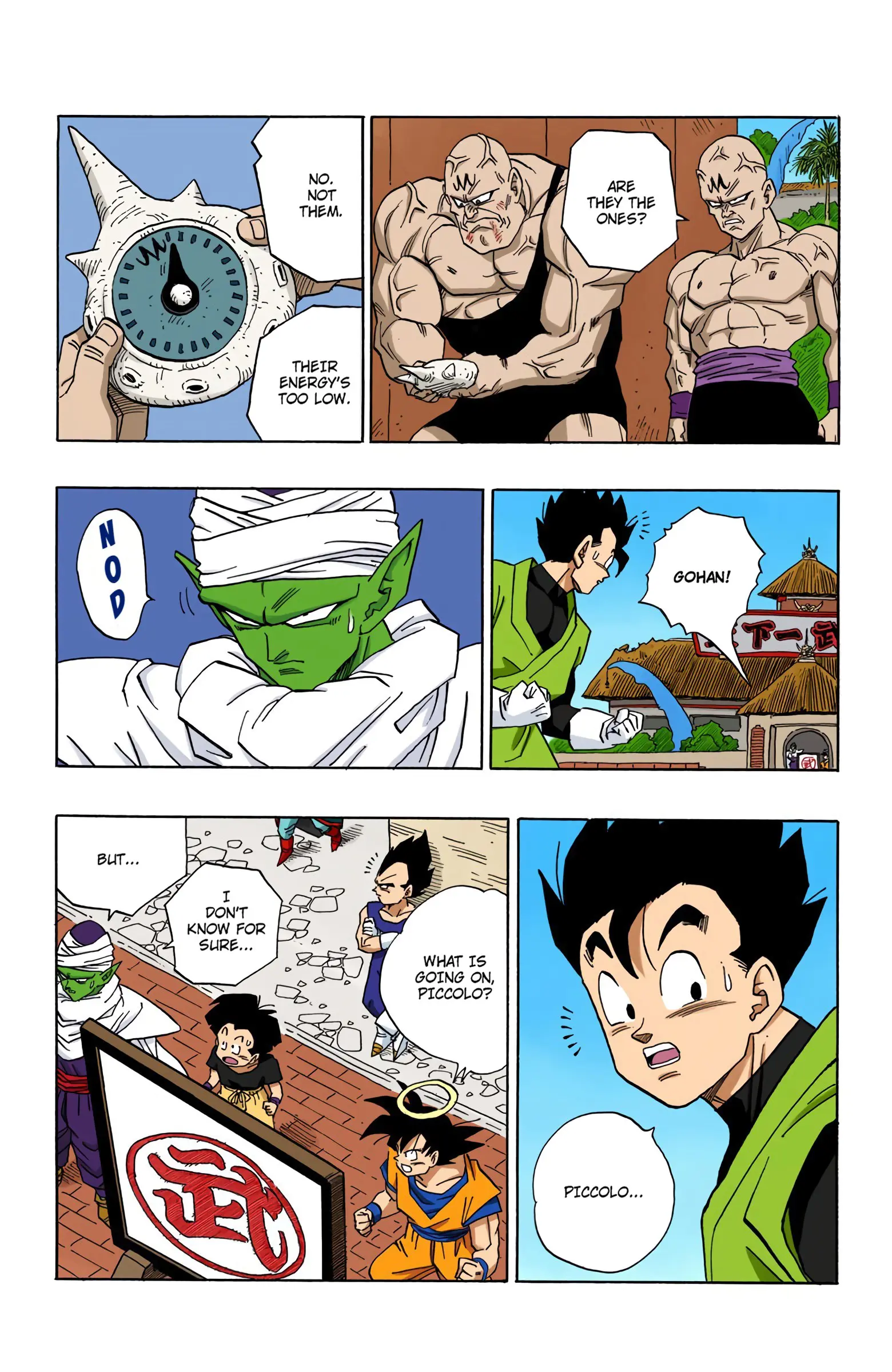 DBZ Majin Buu Saga Colored Manga, chapter 443, page 12