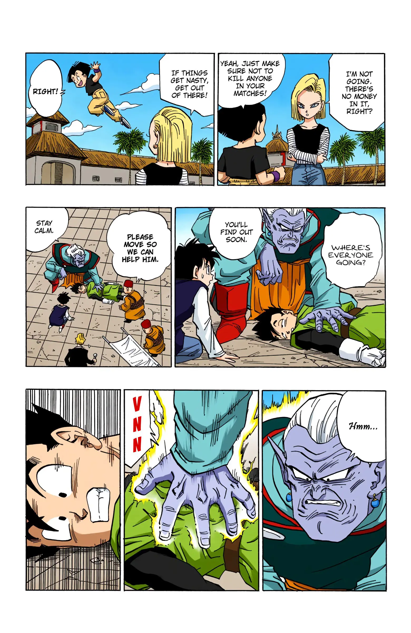 DBZ Majin Buu Saga Colored Manga, chapter 445, page 7