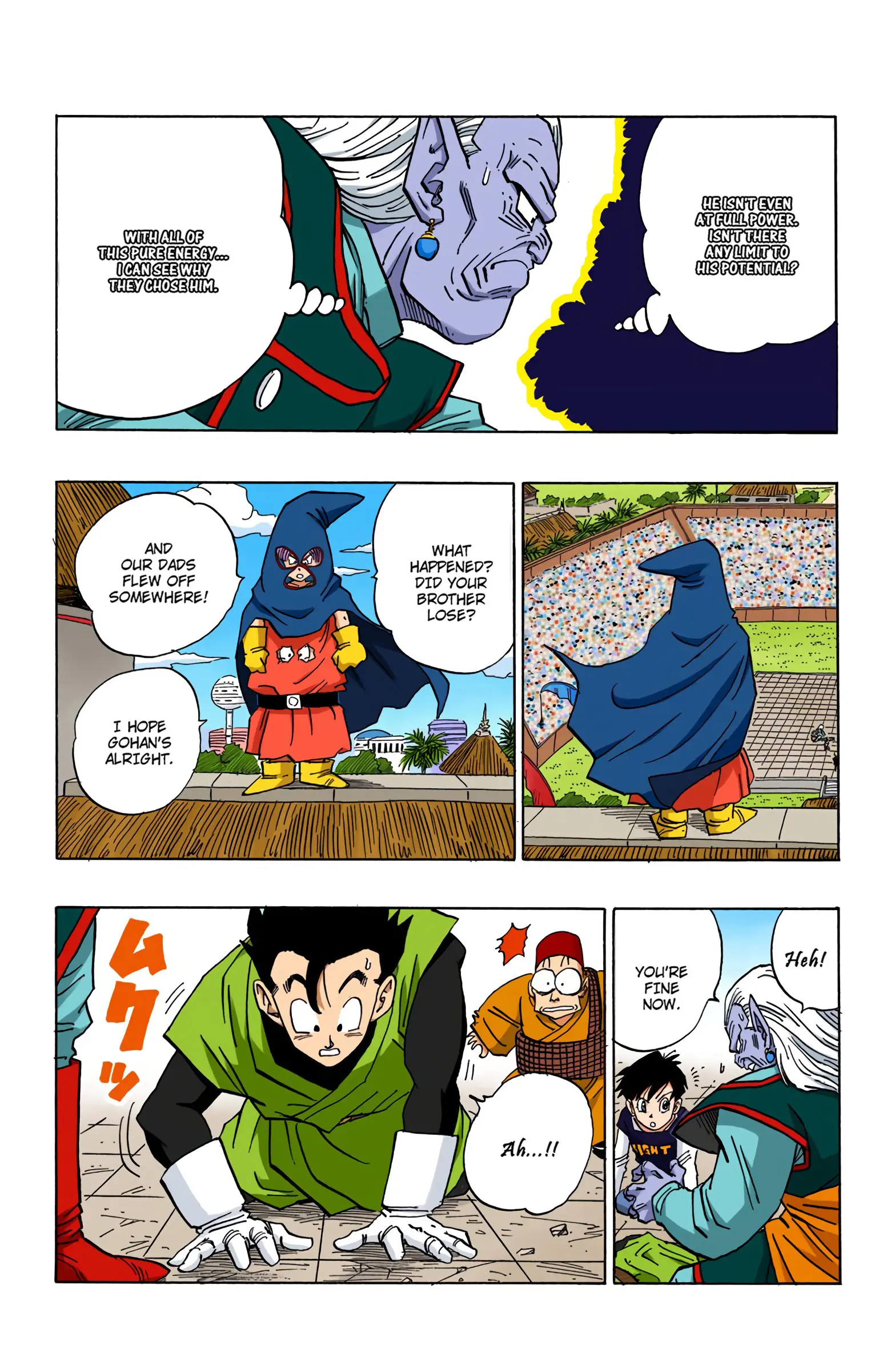 DBZ Majin Buu Saga Colored Manga, chapter 445, page 8