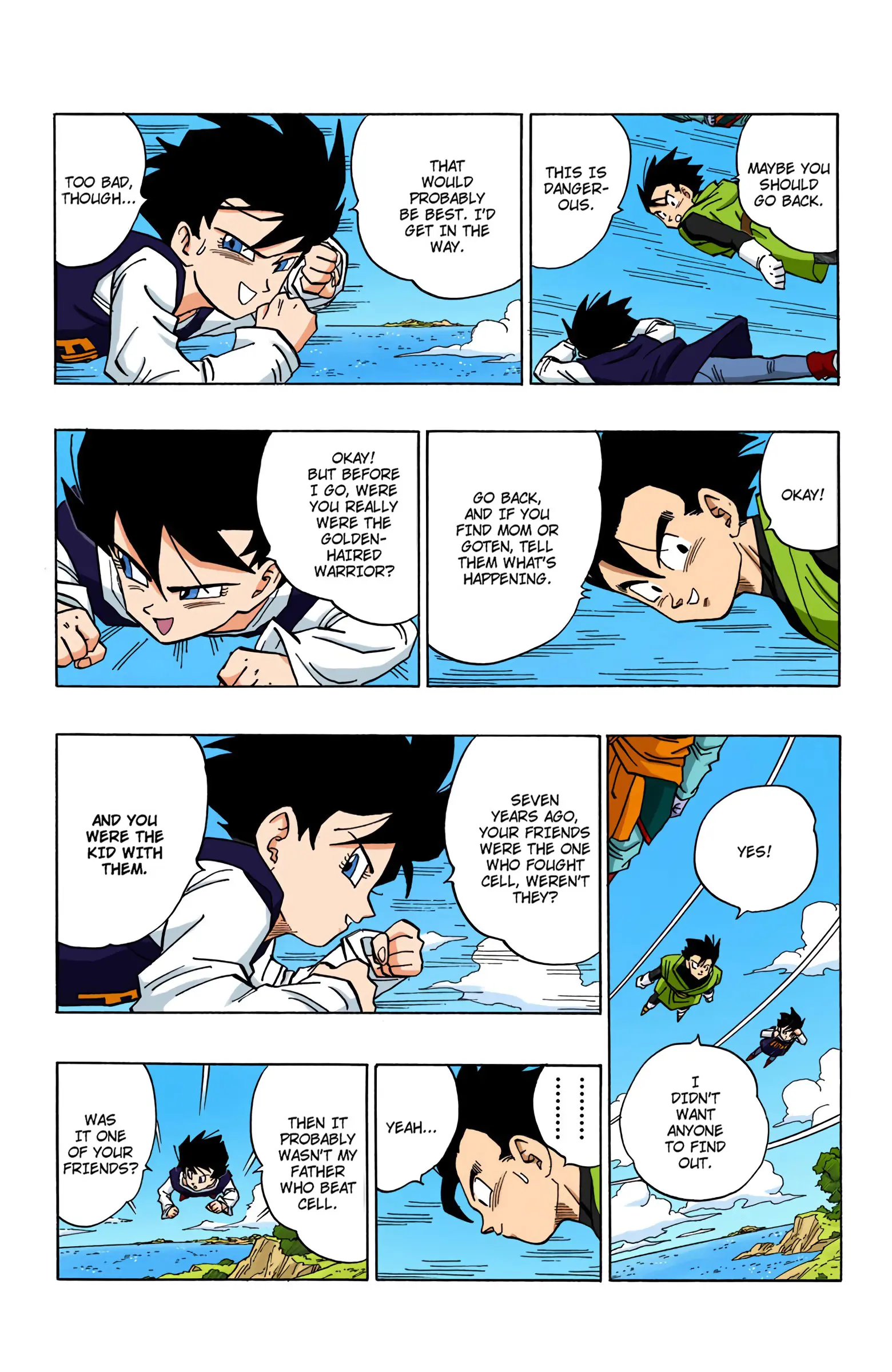 DBZ Majin Buu Saga Colored Manga, chapter 446, page 6