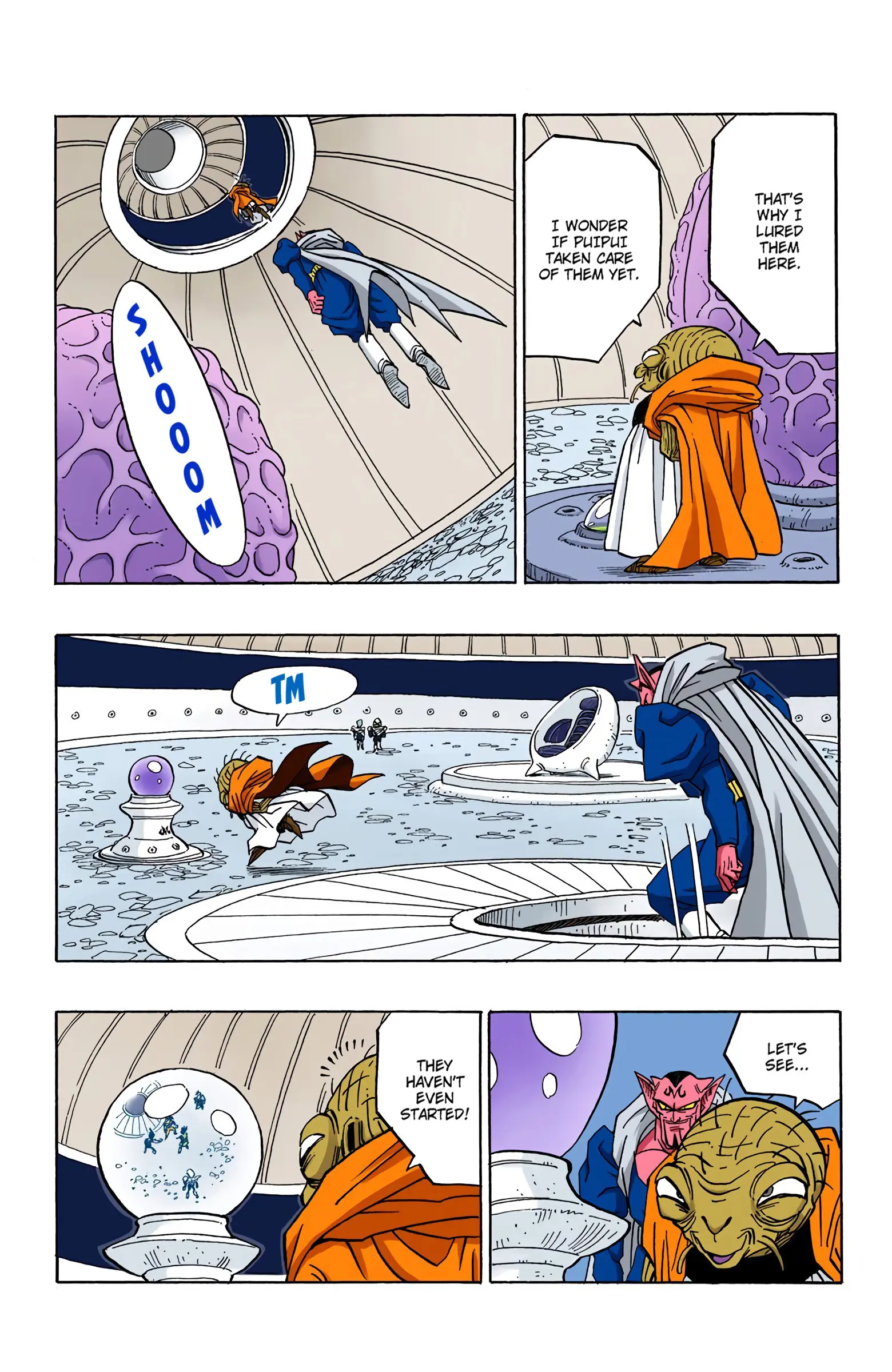 DBZ Majin Buu Saga Colored Manga, chapter 449, page 4