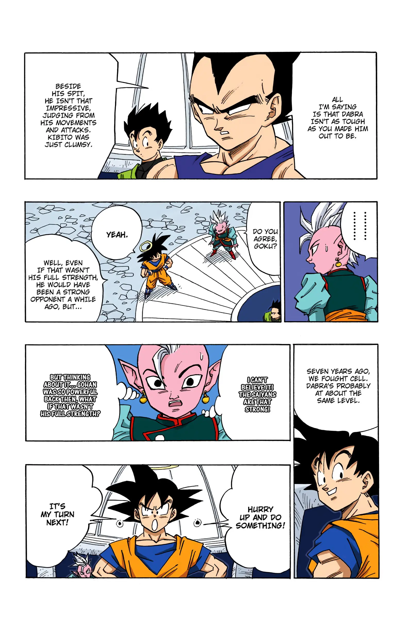 DBZ Majin Buu Saga Colored Manga, chapter 450, page 5