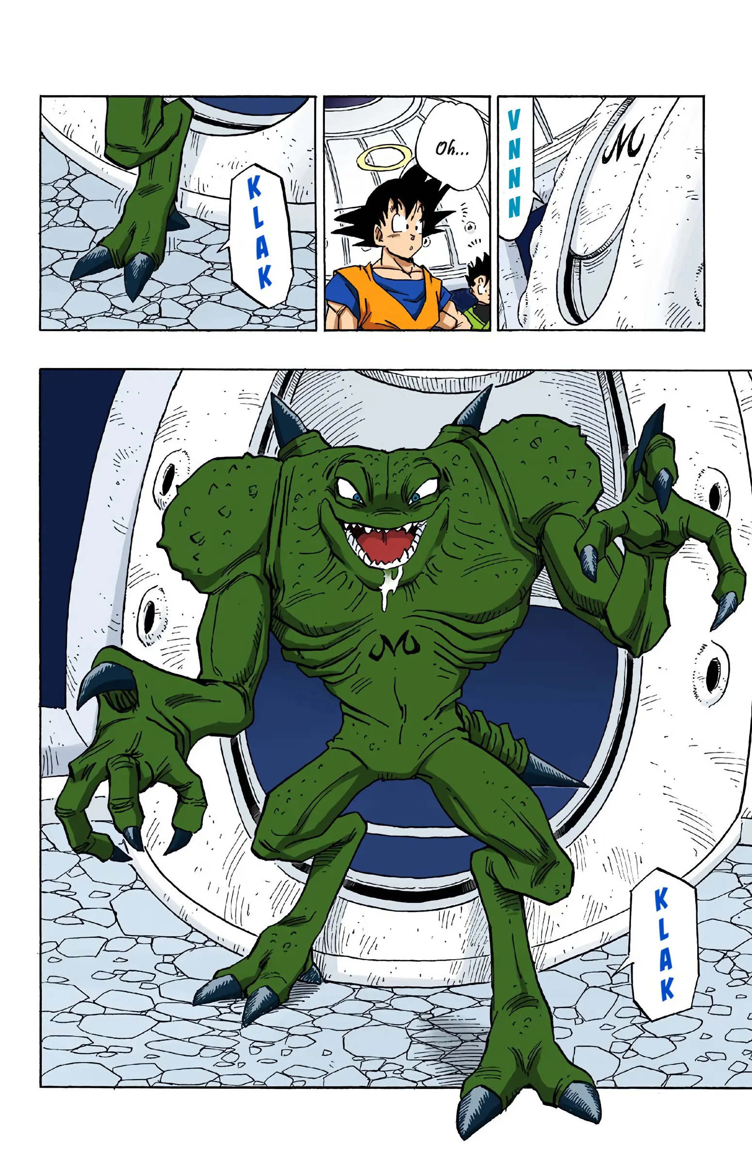 DBZ Majin Buu Saga Colored Manga, chapter 450, page 6