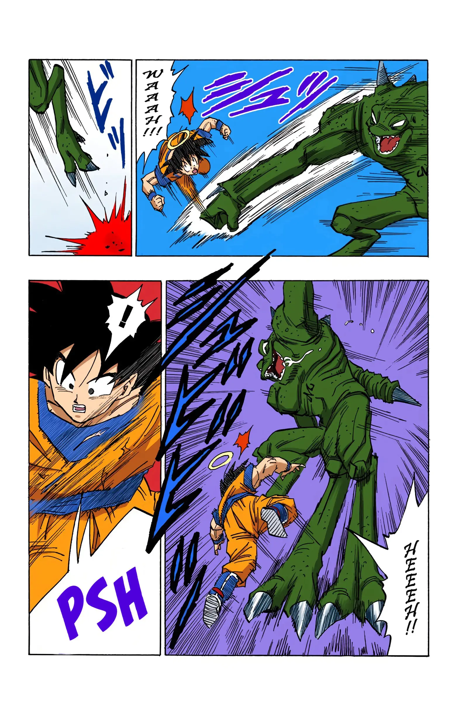 DBZ Majin Buu Saga Colored Manga, chapter 450, page 8