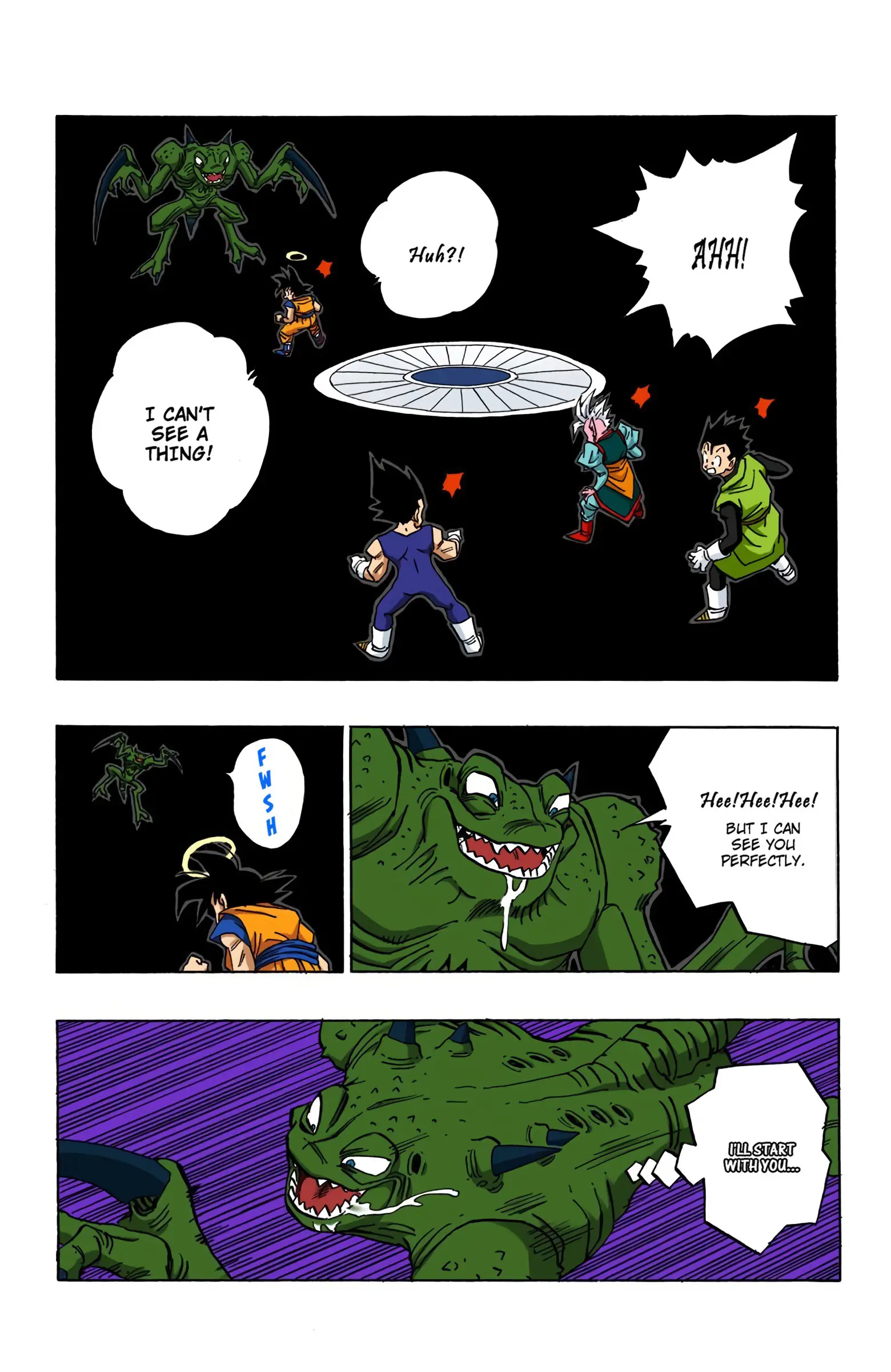 DBZ Majin Buu Saga Colored Manga, chapter 450, page 11