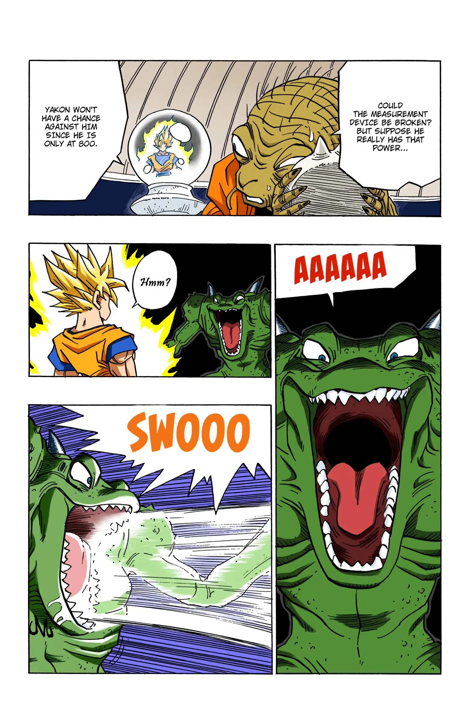 DBZ Majin Buu Saga Colored Manga, chapter 451, page 4