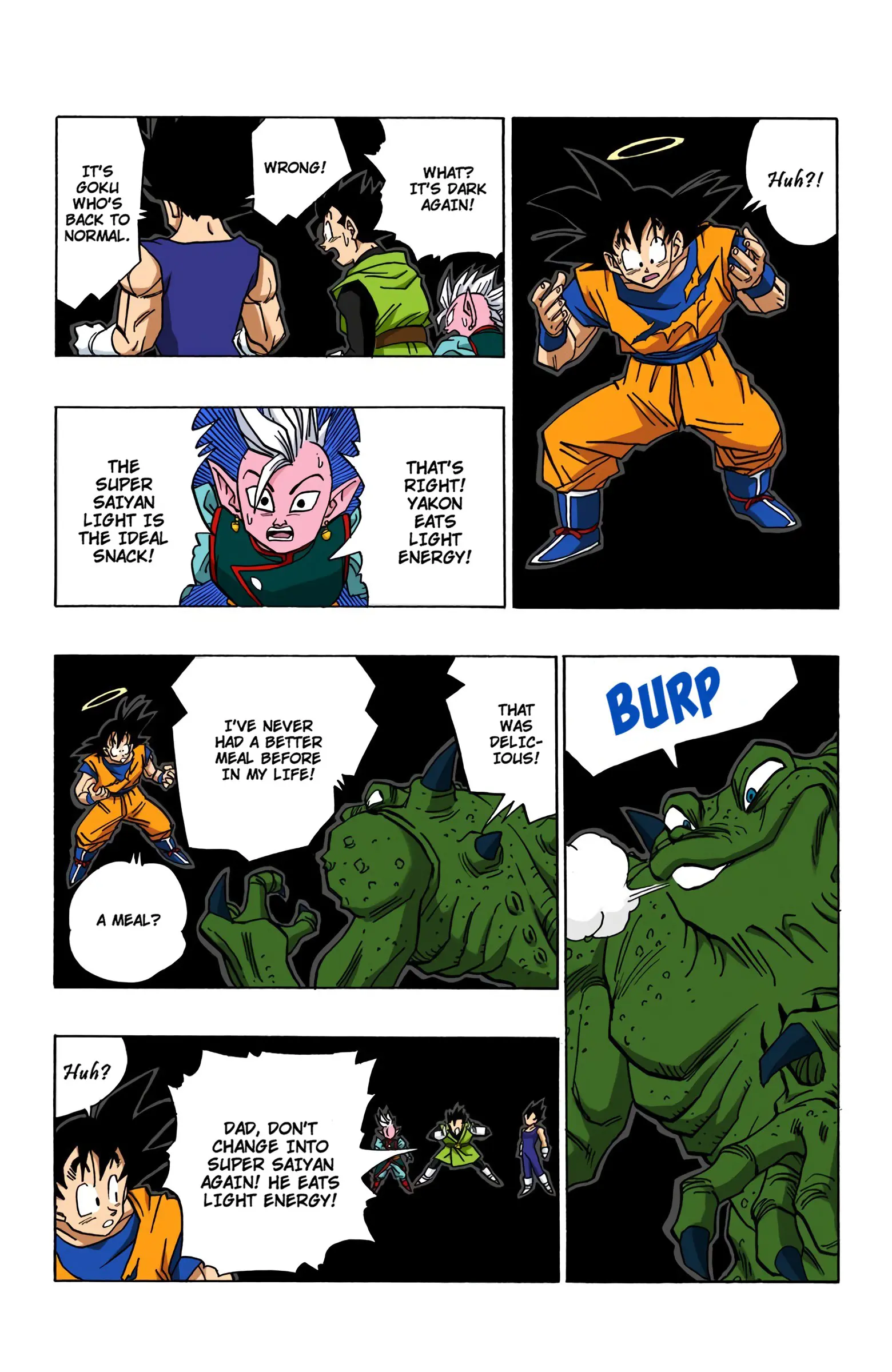 DBZ Majin Buu Saga Colored Manga, chapter 451, page 6