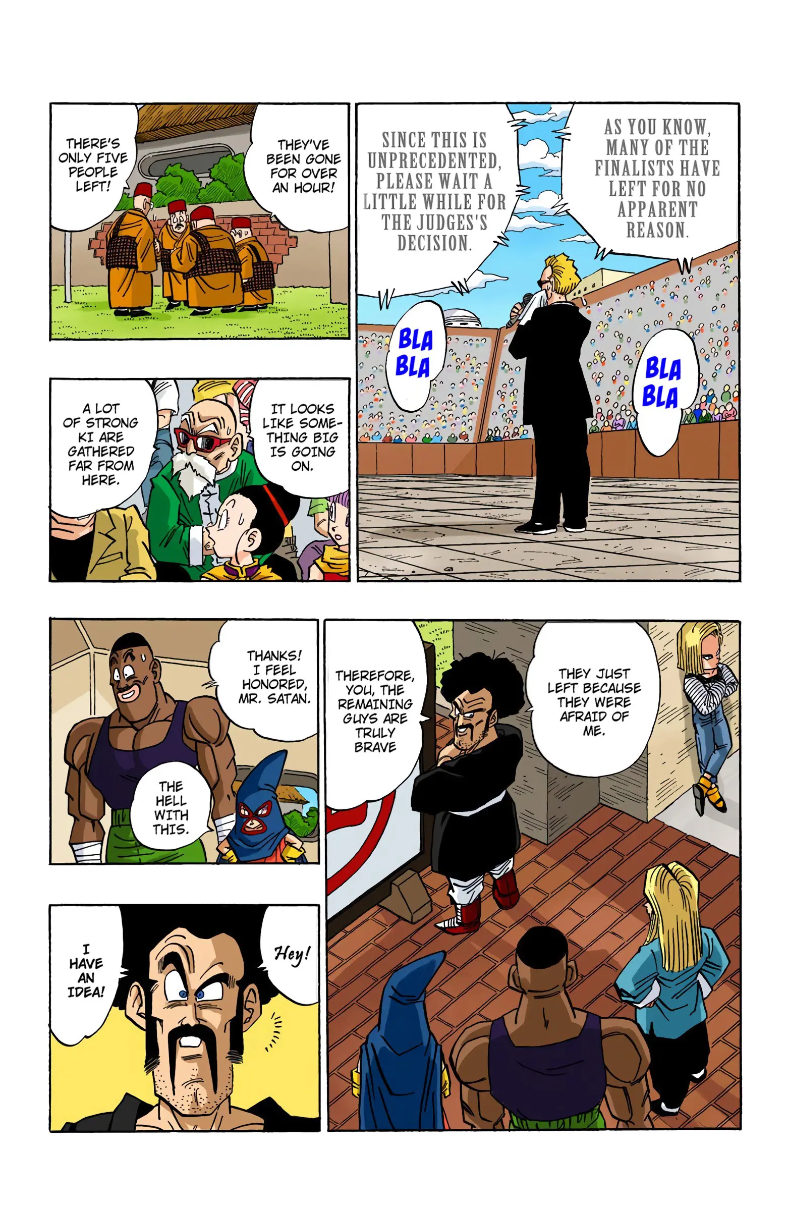 DBZ Majin Buu Saga Colored Manga, chapter 452, page 5