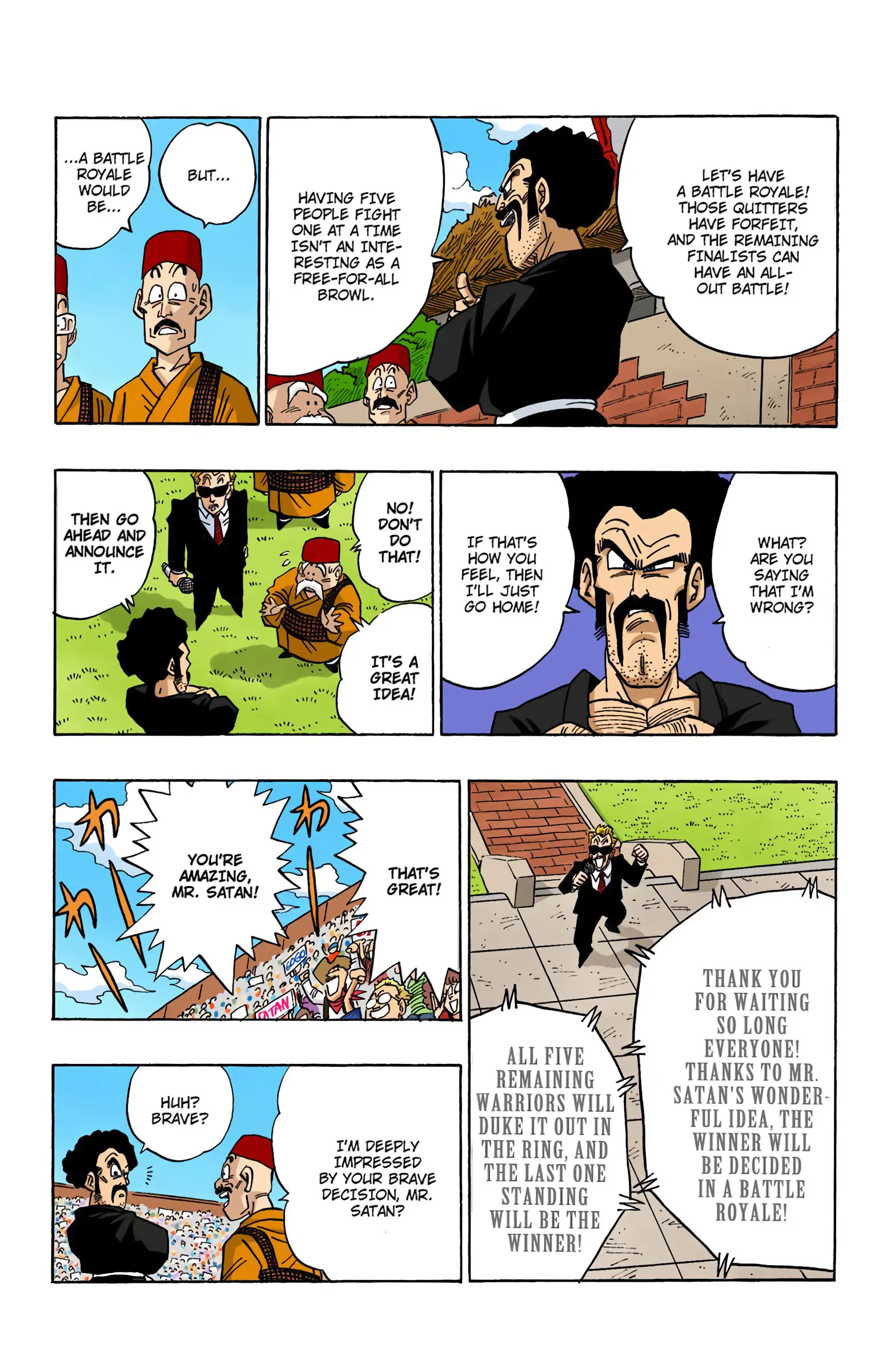 DBZ Majin Buu Saga Colored Manga, chapter 452, page 7